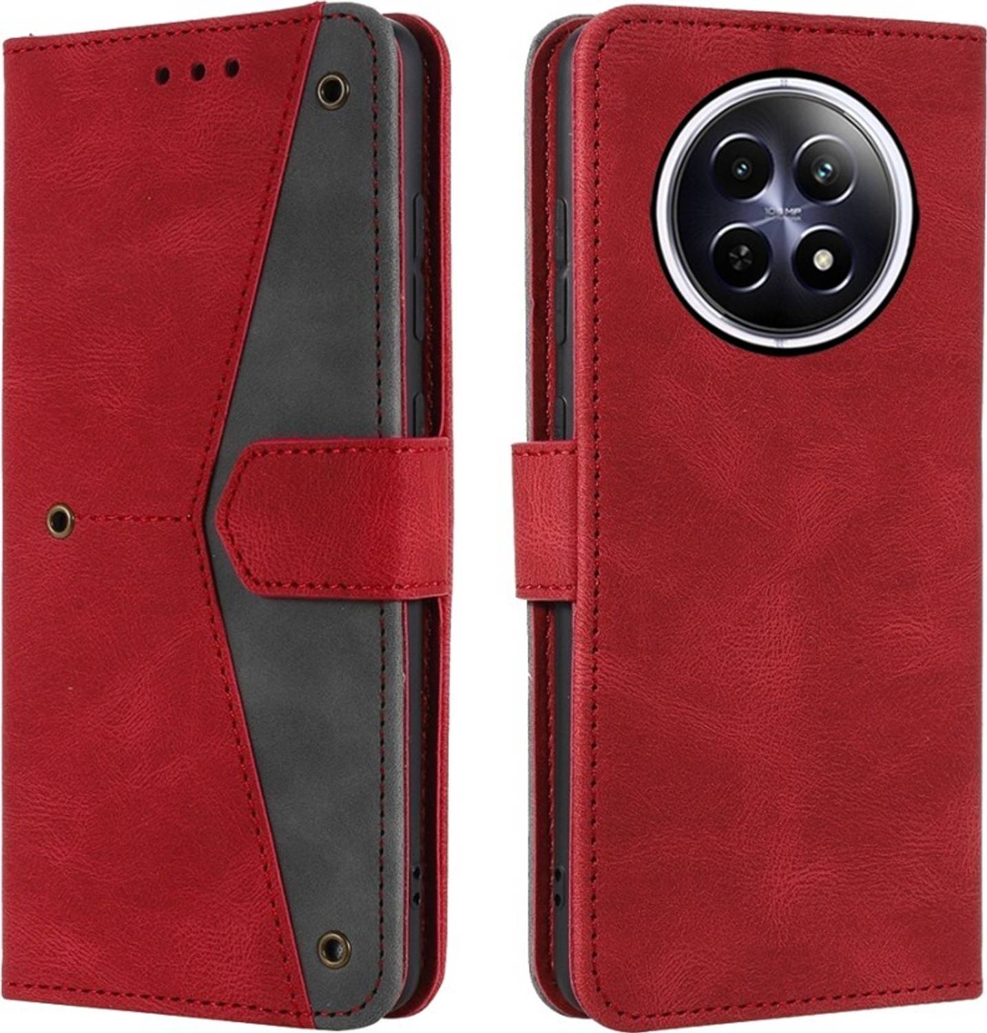 Aarov Flip Cover for Realme Narzo 70X 5G, Realme Narzo N65 5G, Realme 12X 5G, Realme 12 5G, Realme C65 5G, Realme 13 5G
