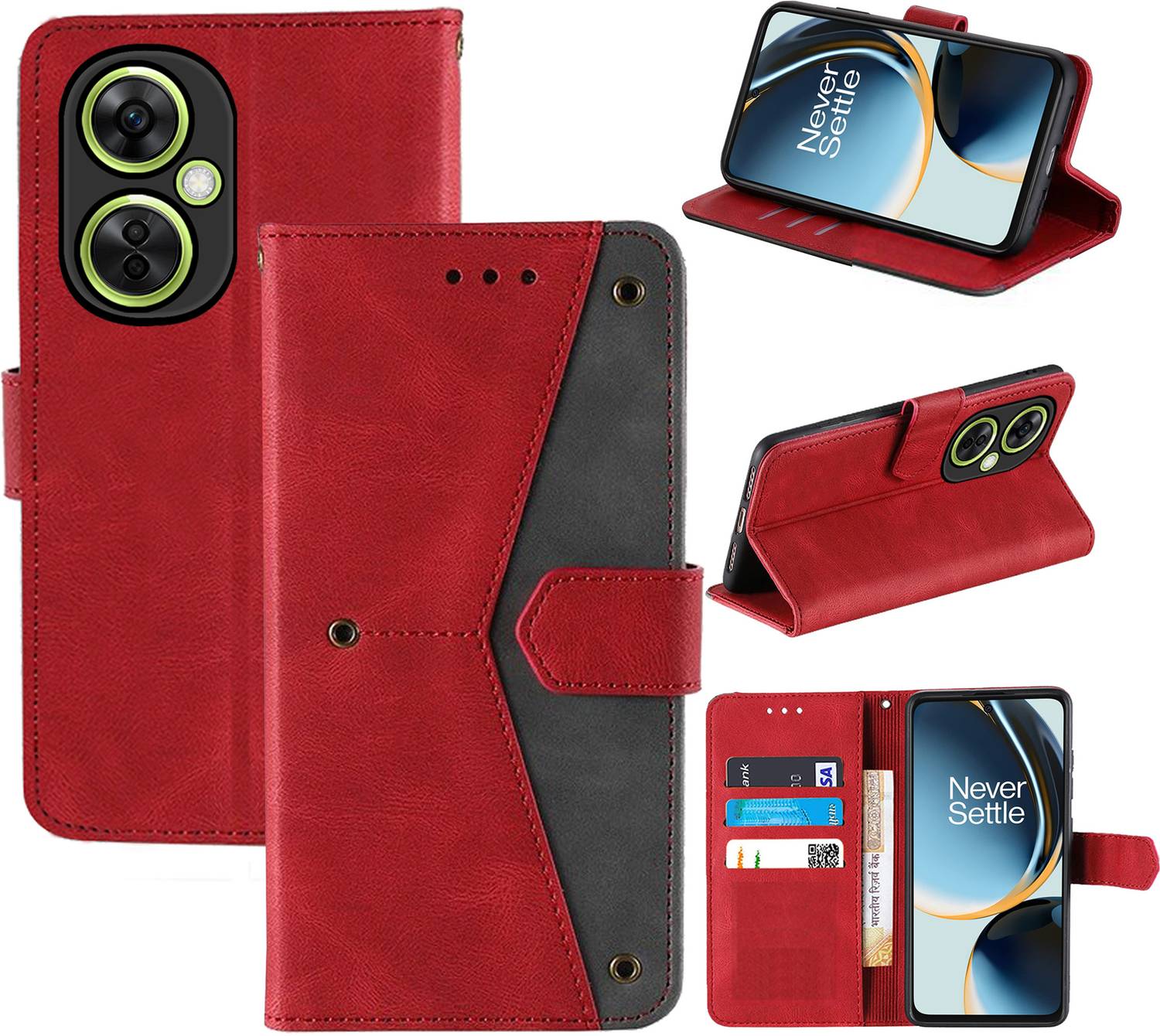 Aaghosh Flip Cover for OnePlus Nord CE 3 Lite 5G