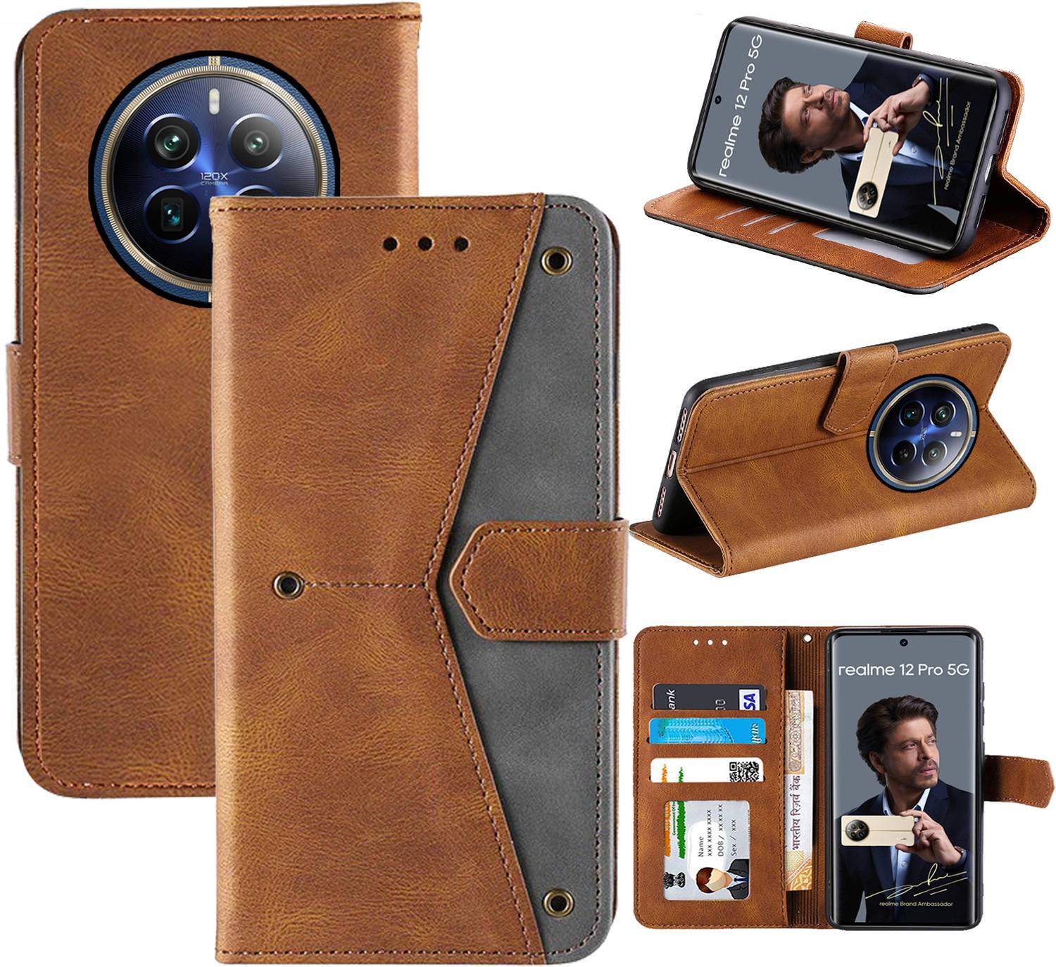 Autofocus Flip Cover for Realme 12 Pro 5G