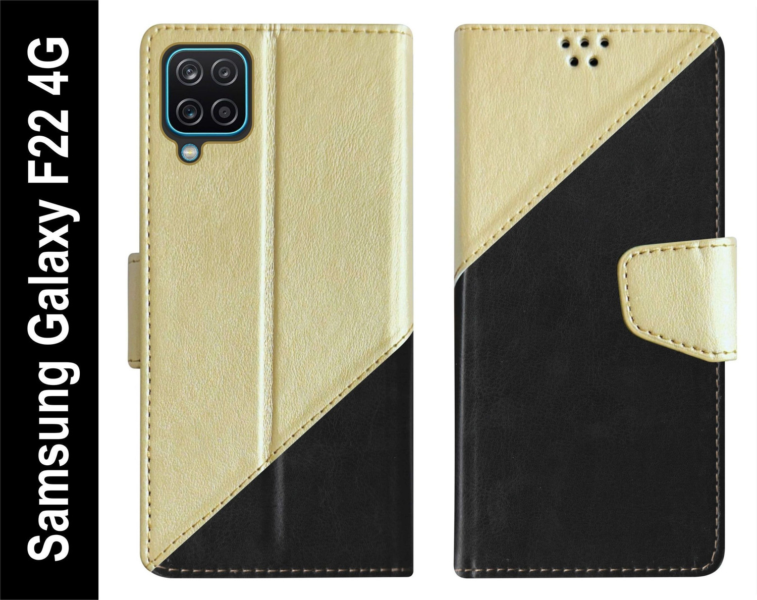 Image of SBMS Flip Cover for Samsung Galaxy F22 4G Back Cover Case with Magnatic Closure