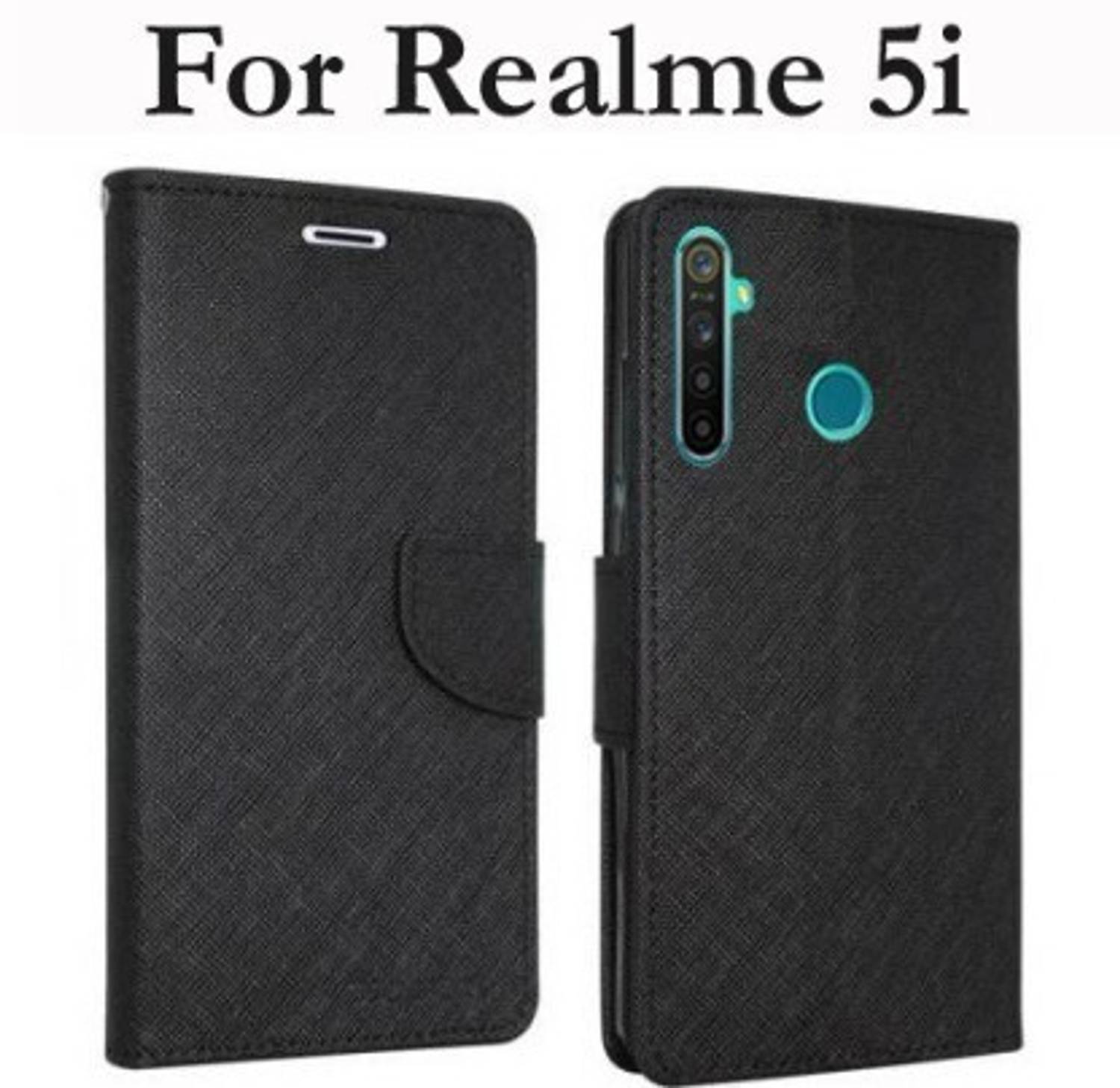 Aarov Flip Cover for Realme 5i