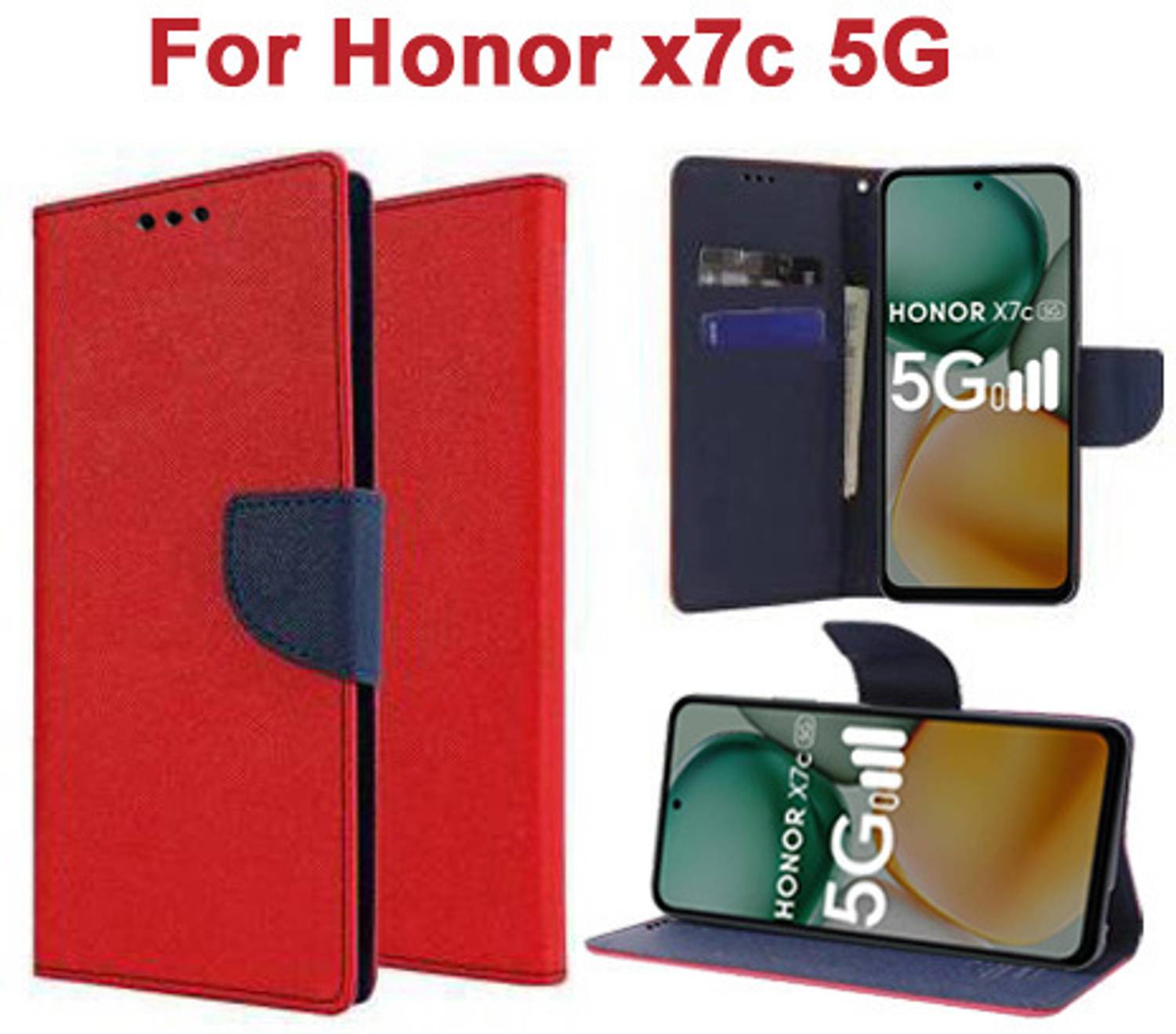 Carnage Flip Cover for Honor X7c 5G