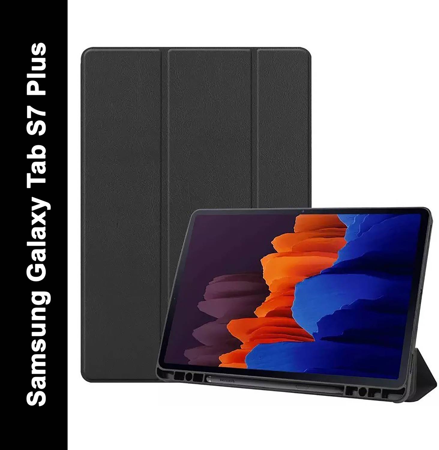 Fashion Flip Cover for Samsung Galaxy Tab S7+ 12.4 inch - Fashion