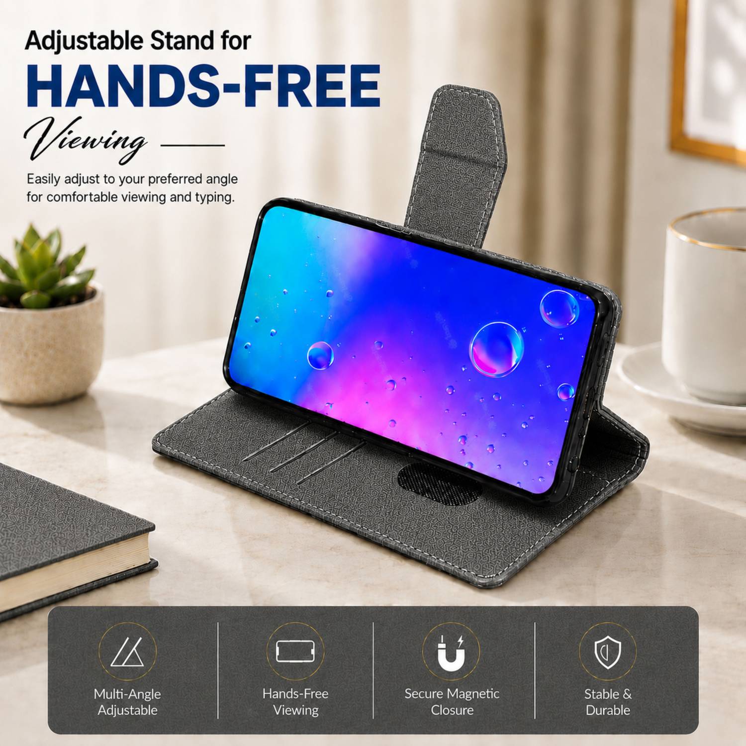 SBMS Flip Cover for Realme 8 5G/8s 5G/9 5G/Narzo 30 5G - Image 2