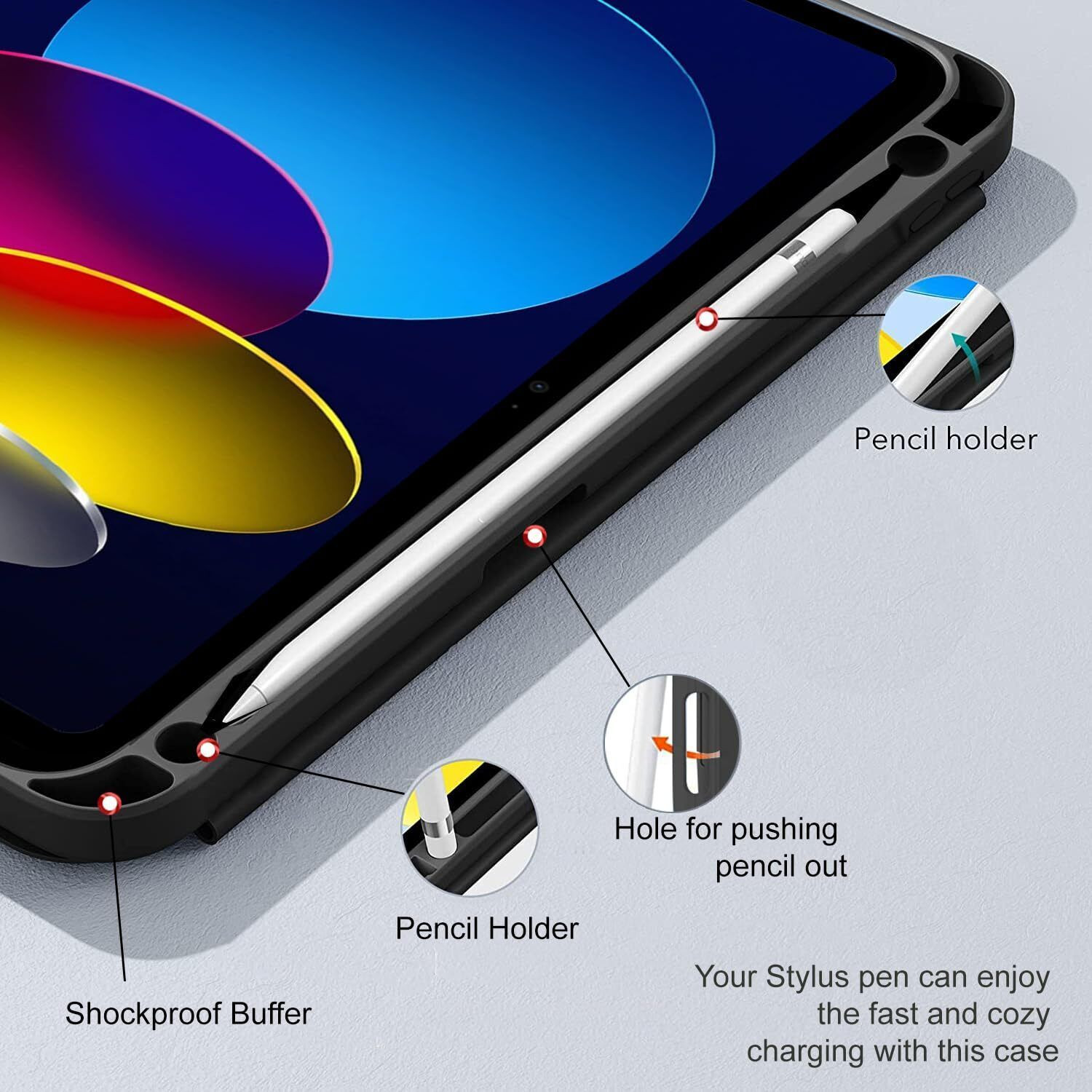 Image of Gripp Flip Cover for iPad Air 10.9 inch (4th /5th Generation, 2020 /2022), iPad Air 11 inch (M2 /M3 /M4)