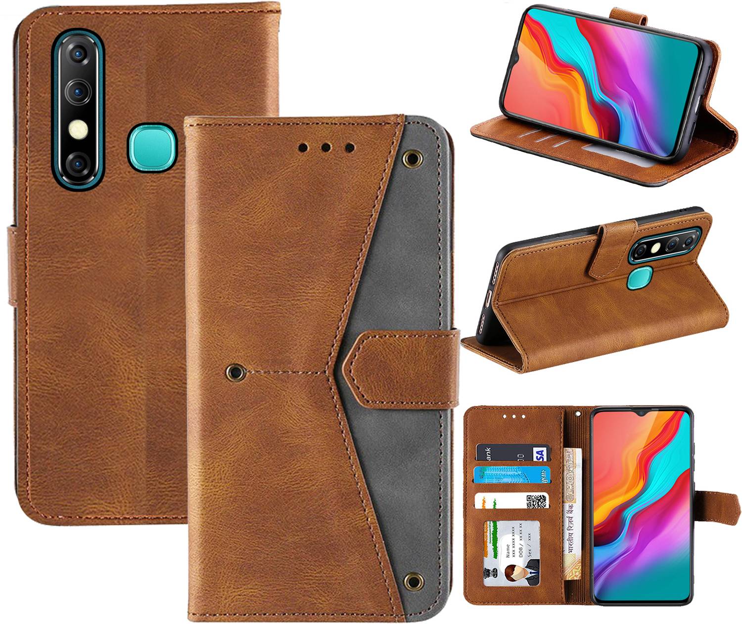 Autofocus Flip Cover for Infinix Hot 8