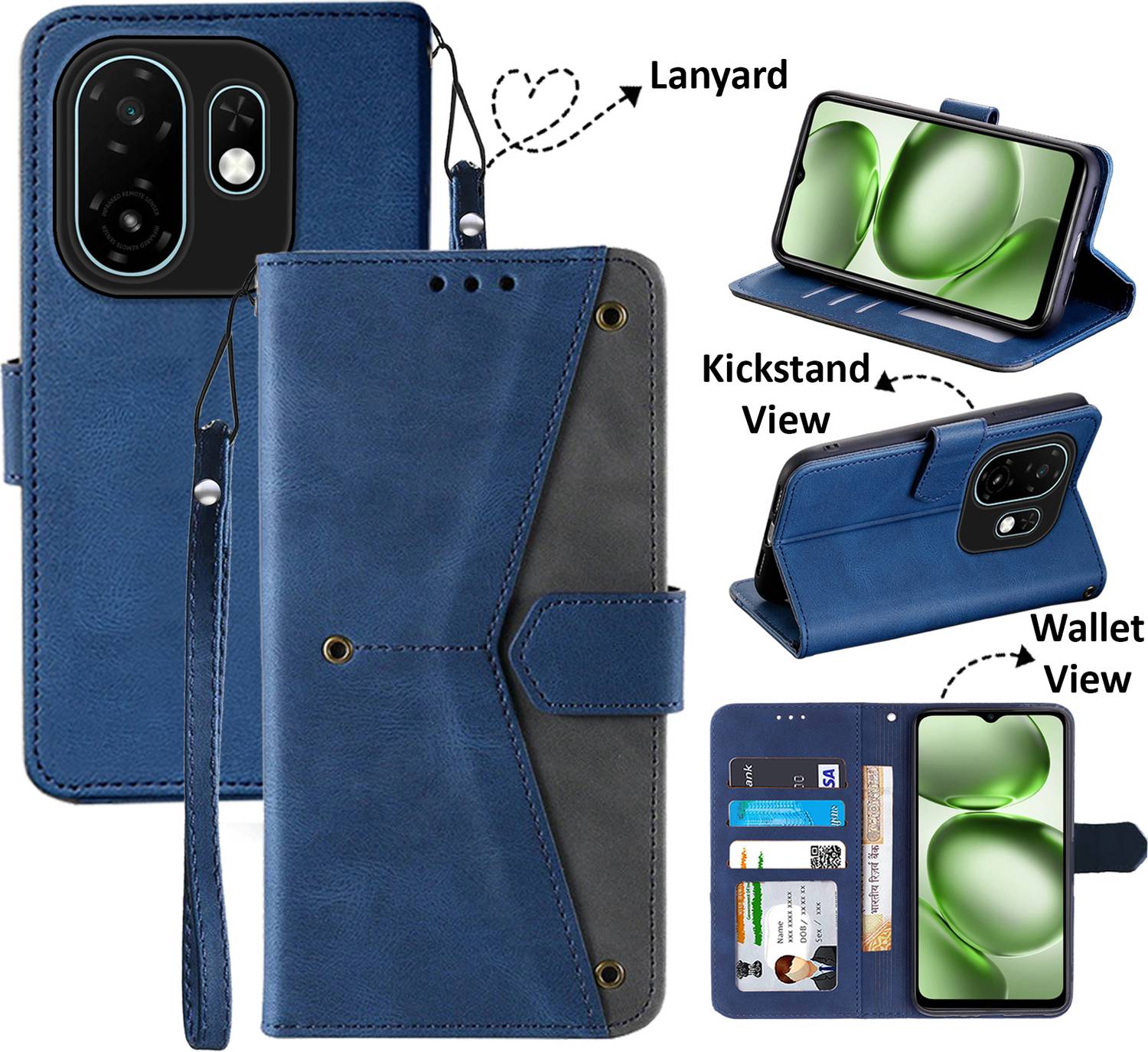 Autofocus Flip Cover for Itel A100