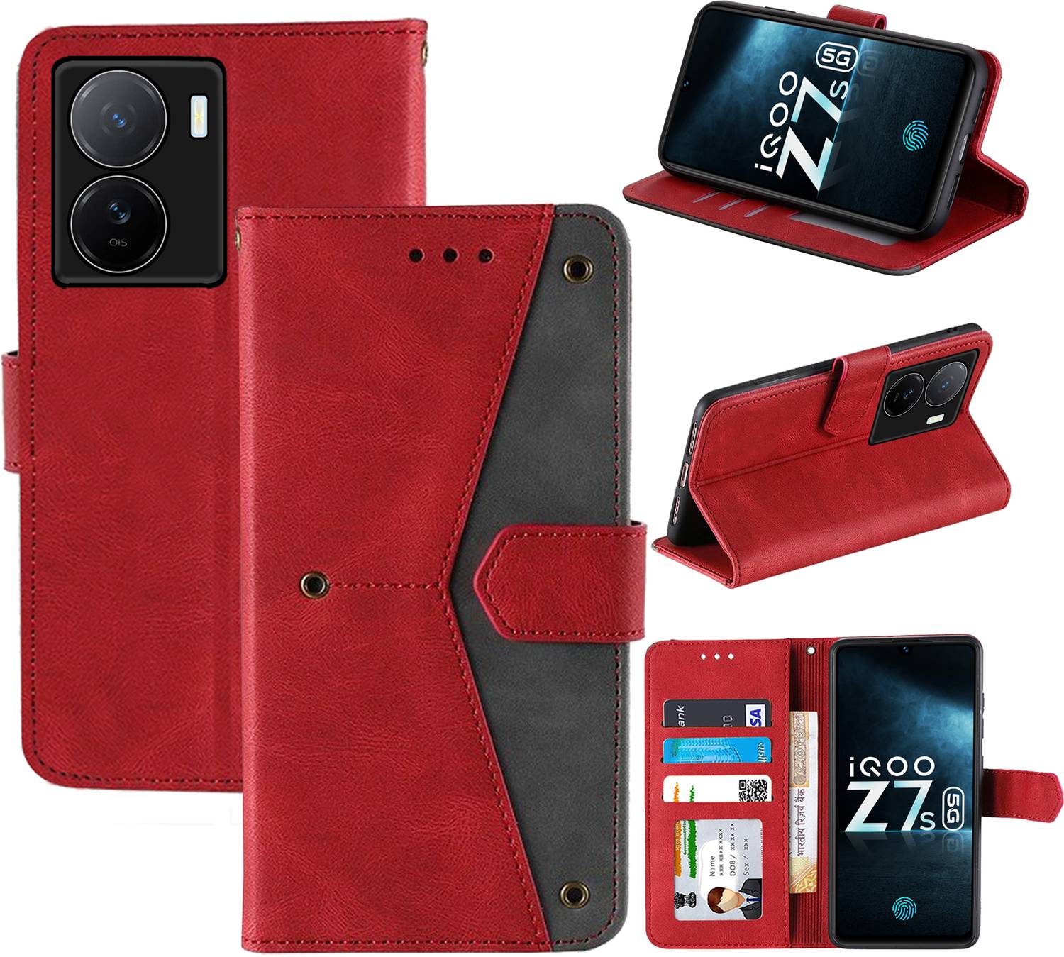 Autofocus Flip Cover for iQOO Z7s 5G