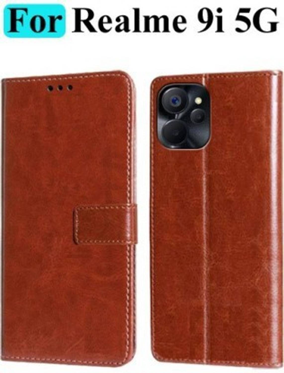 Aarov Flip Cover for Realme 9i 5G