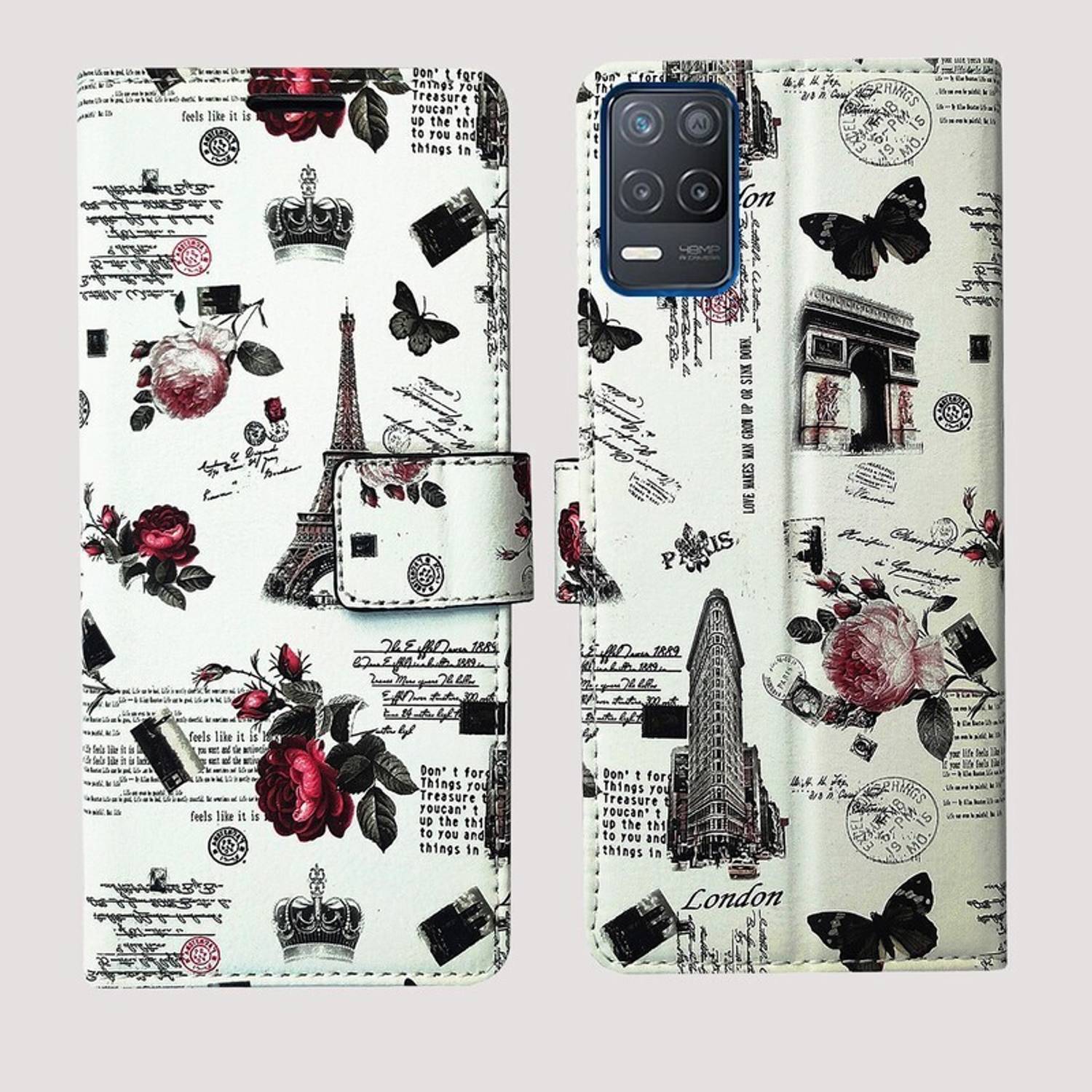 AD Enterprises Flip Cover for Realme Narzo 30 5G