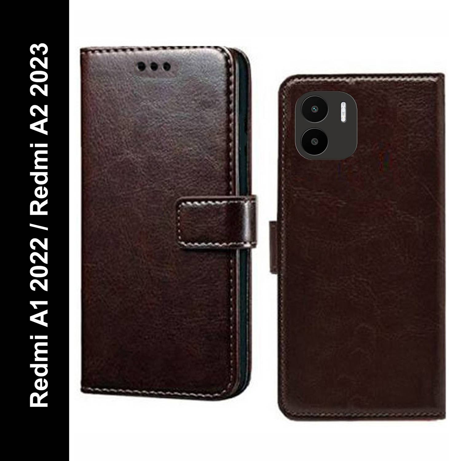 Wynhard Flip Cover for Redmi A1 2022, Redmi A2 2023
