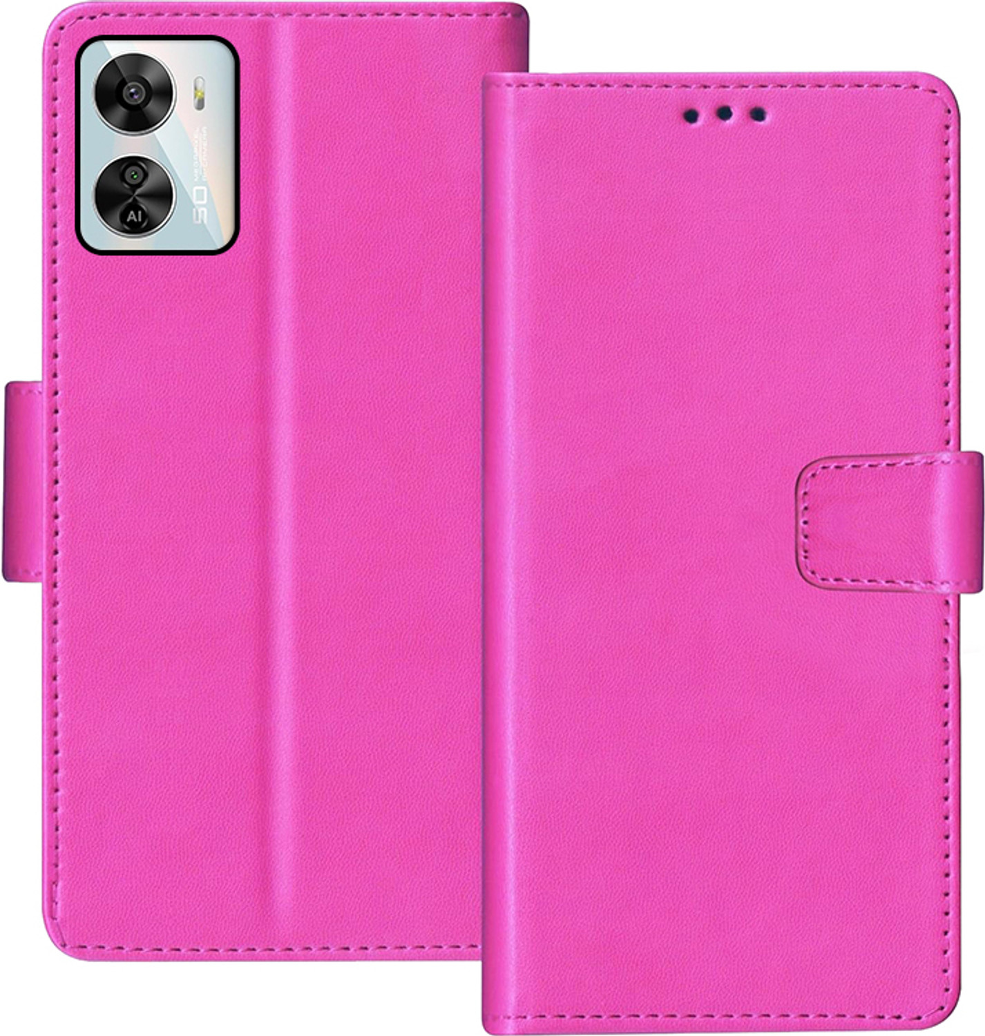 Image of Urban Tech Flip Cover for Lava Blaze Pro 5G |Premium Wallet Style Flip Cover Case For Ladies