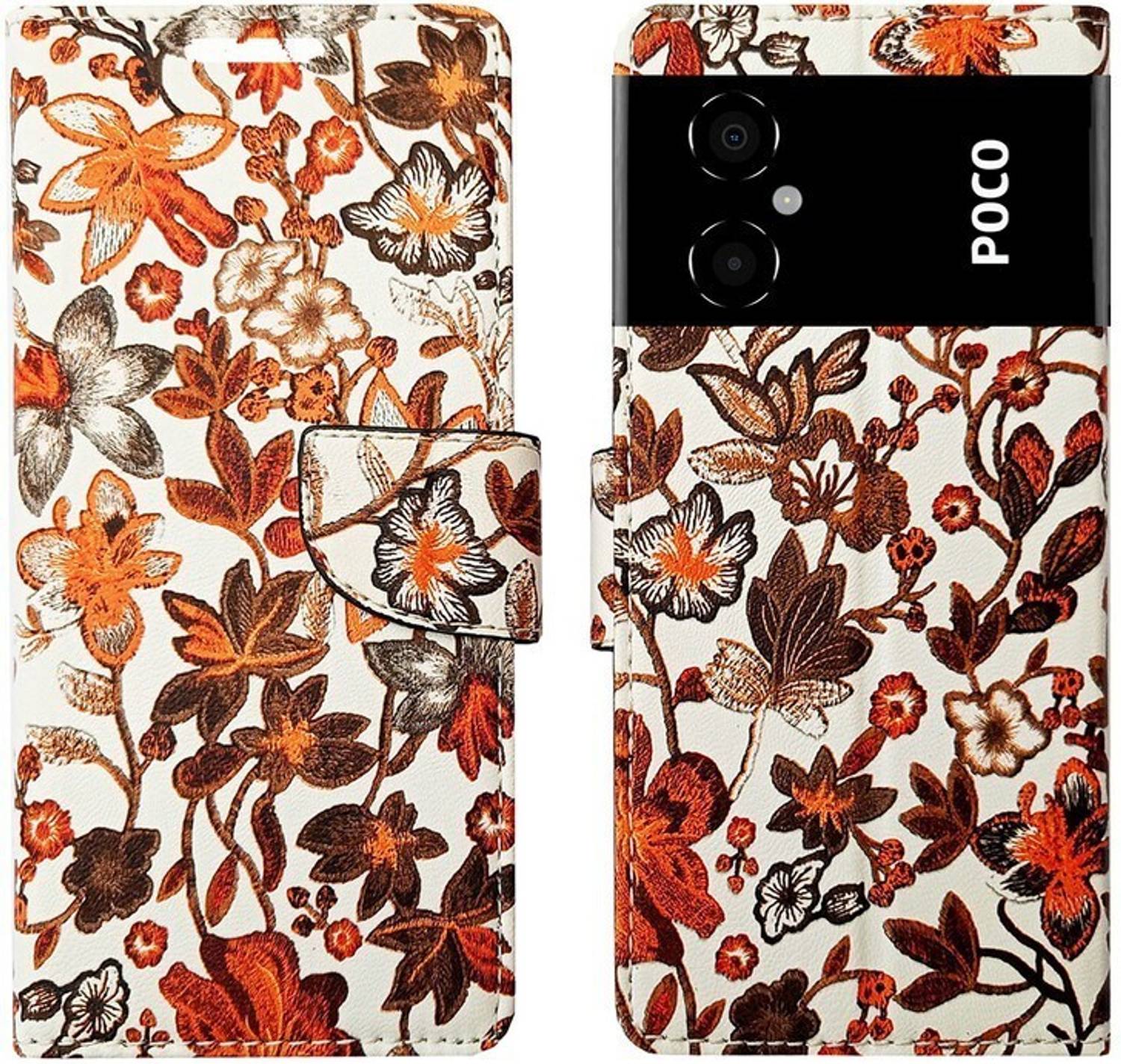 AD Enterprises Flip Cover for POCO M4 5G