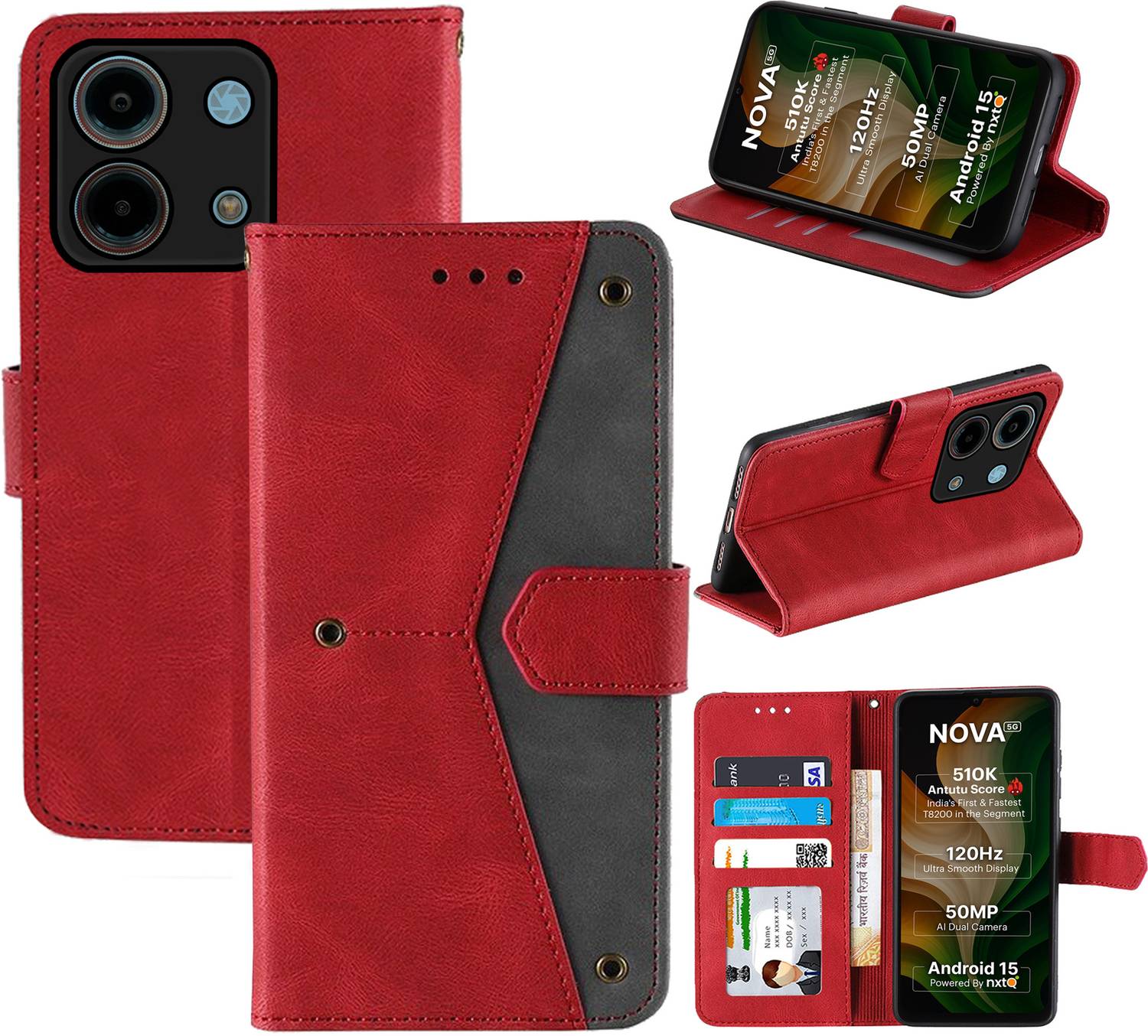 Autofocus Flip Cover for Ai+ Nova 5G