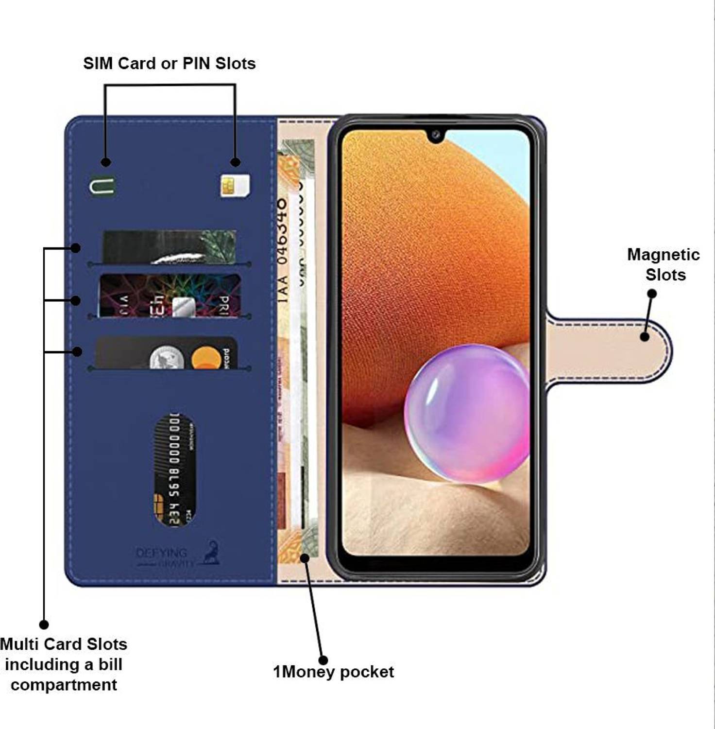 AOGE Cover per Oppo A77 5G / Reale Narzo 50 5G, Ultra Sottile
