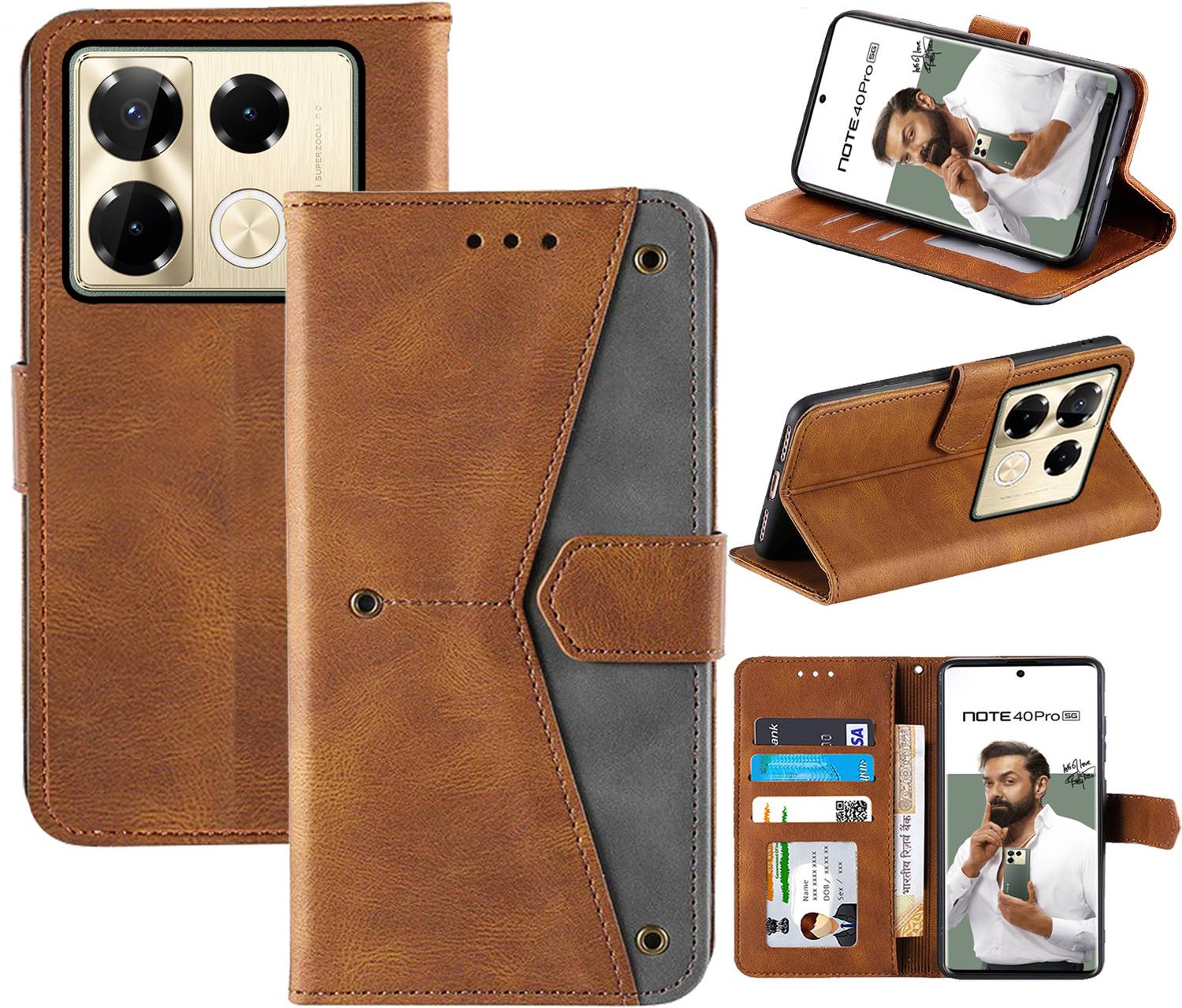 Autofocus Flip Cover for Infinix Note 40 Pro 5G