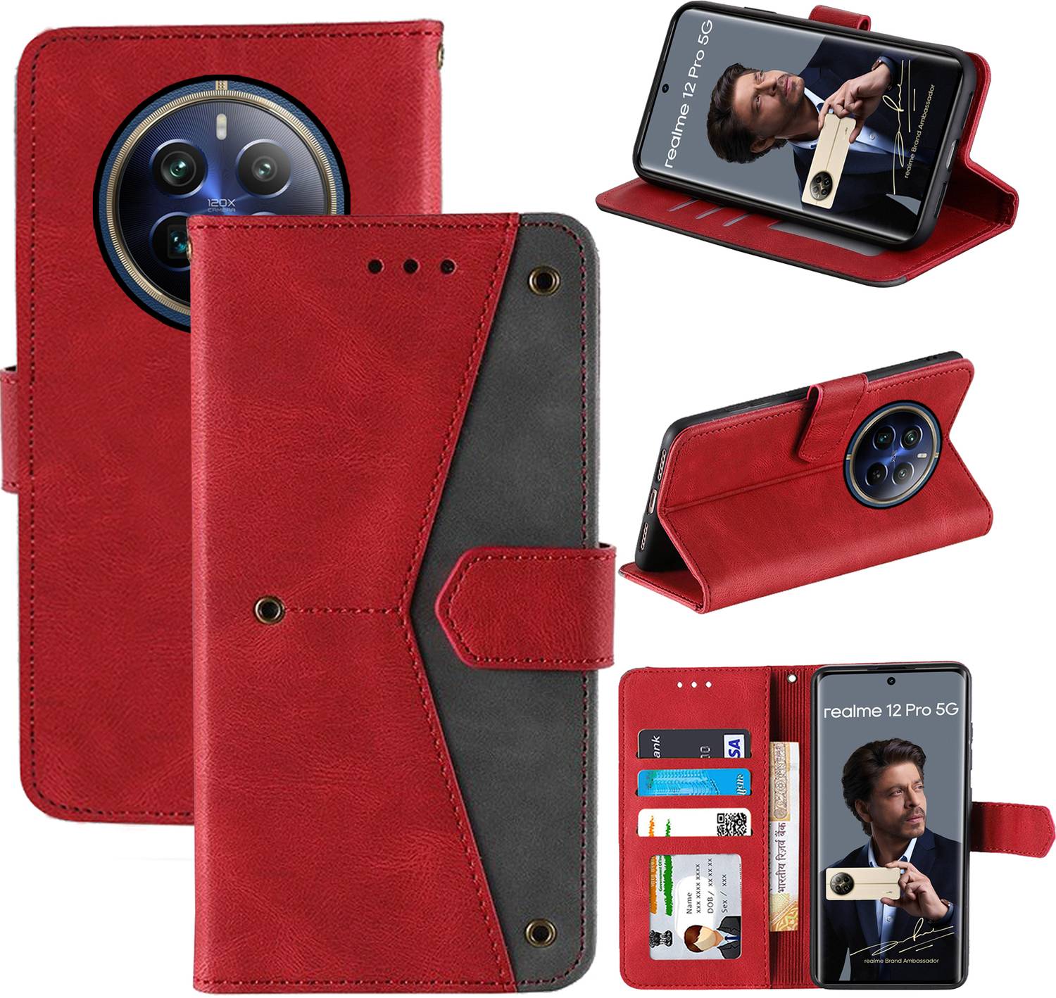 Autofocus Flip Cover for Realme 12 Pro 5G