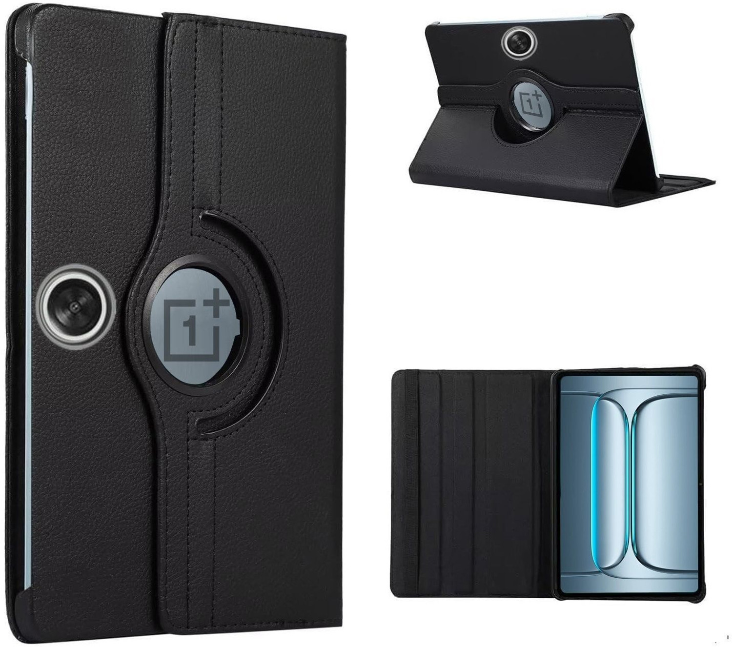 Image of Bigil Flip Cover for OnePlus Pad Lite 11.0 inch, Leather 360 Degree Rotate Flip Cover
