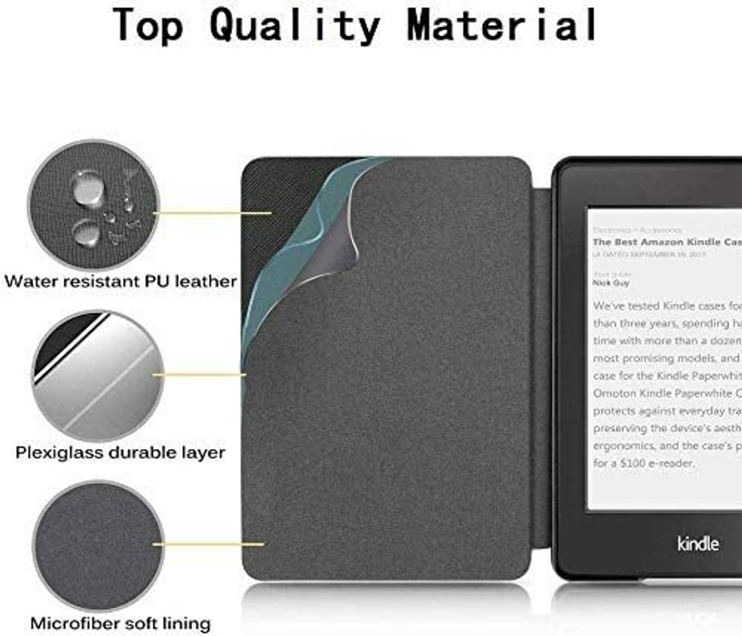 Proelite Flip Cover for Amazon Kindle Paperwhite 11th gen 6.8 inch