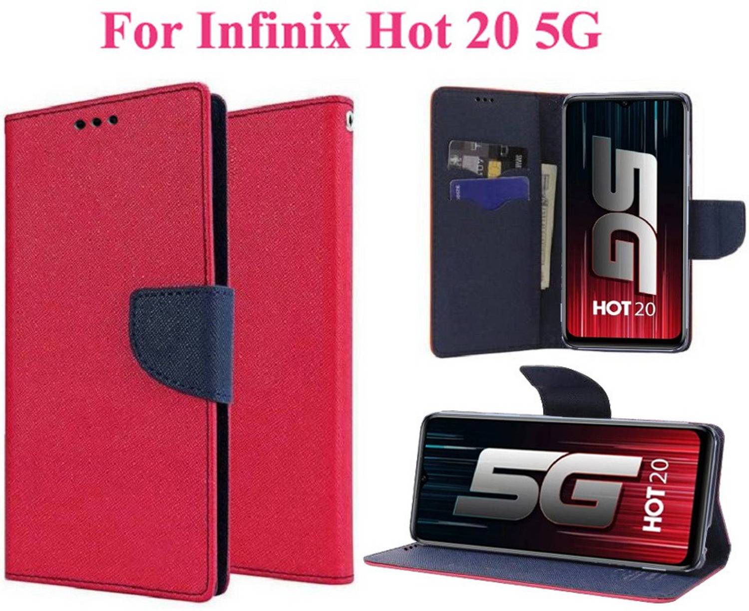 Carnage Flip Cover for Infinix Hot 20 5G
