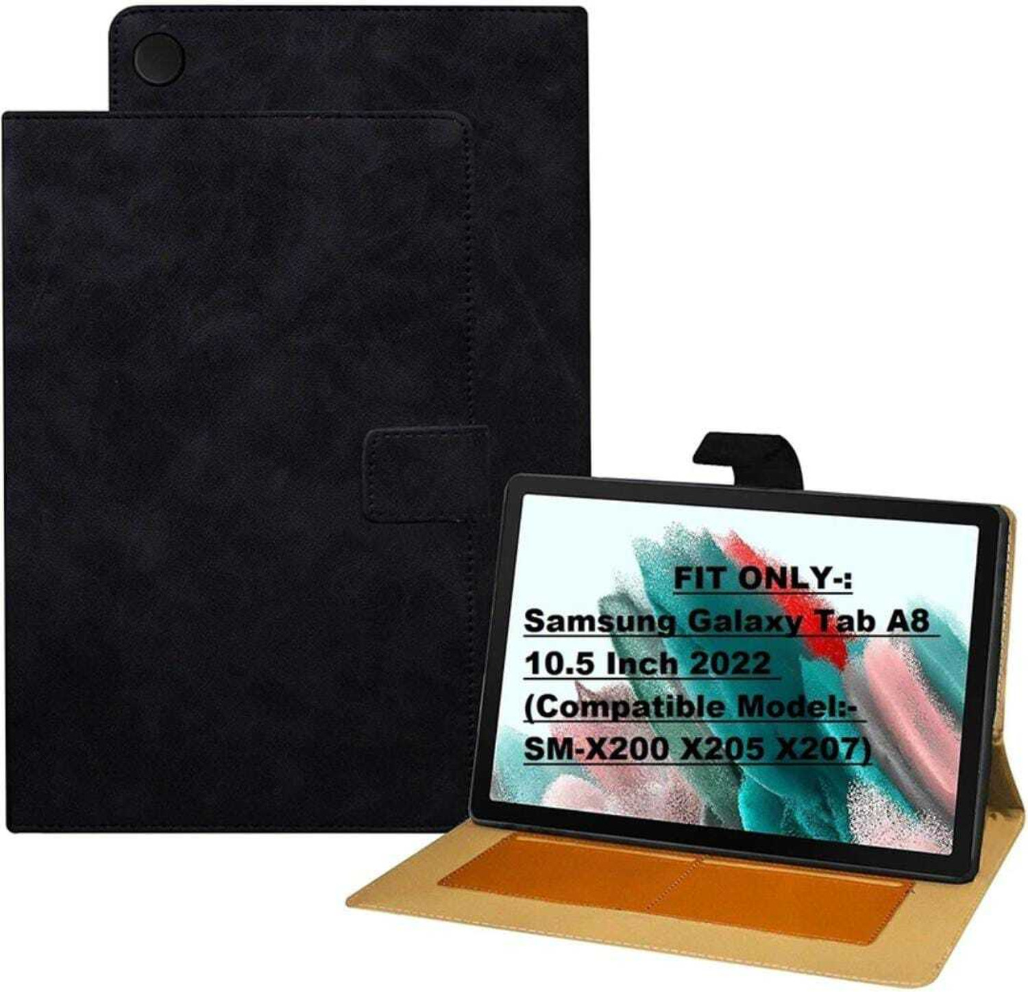 Image of ZEVORAA Flip Cover for Samsung Galaxy Tab A8 10.5 inch