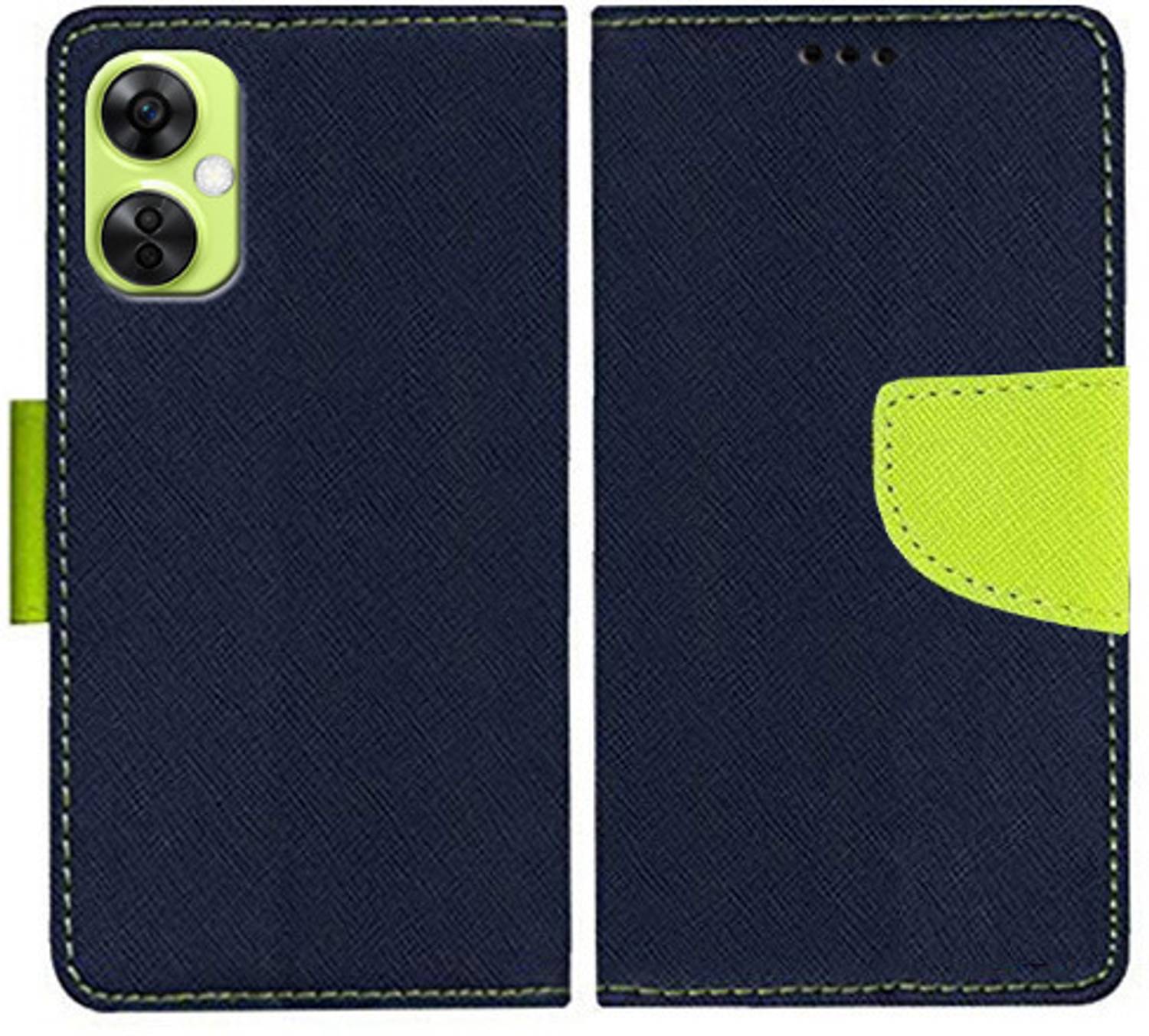 OKZone Cover per OnePlus Nord CE 2 Lite 5G, Custodia in PU Pelle per OnePlus Nord