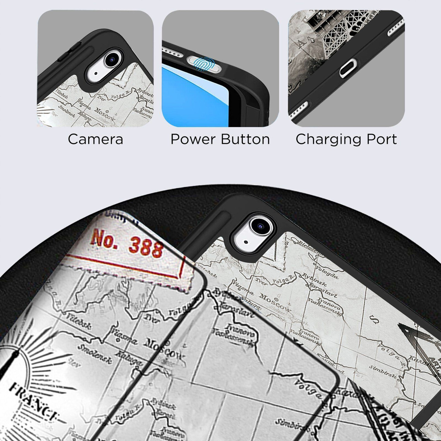 Image of ROBUSTRION Flip Cover for iPad 11th Generation A16 11 inch, iPad 10th Gen Generation 10.9 inch