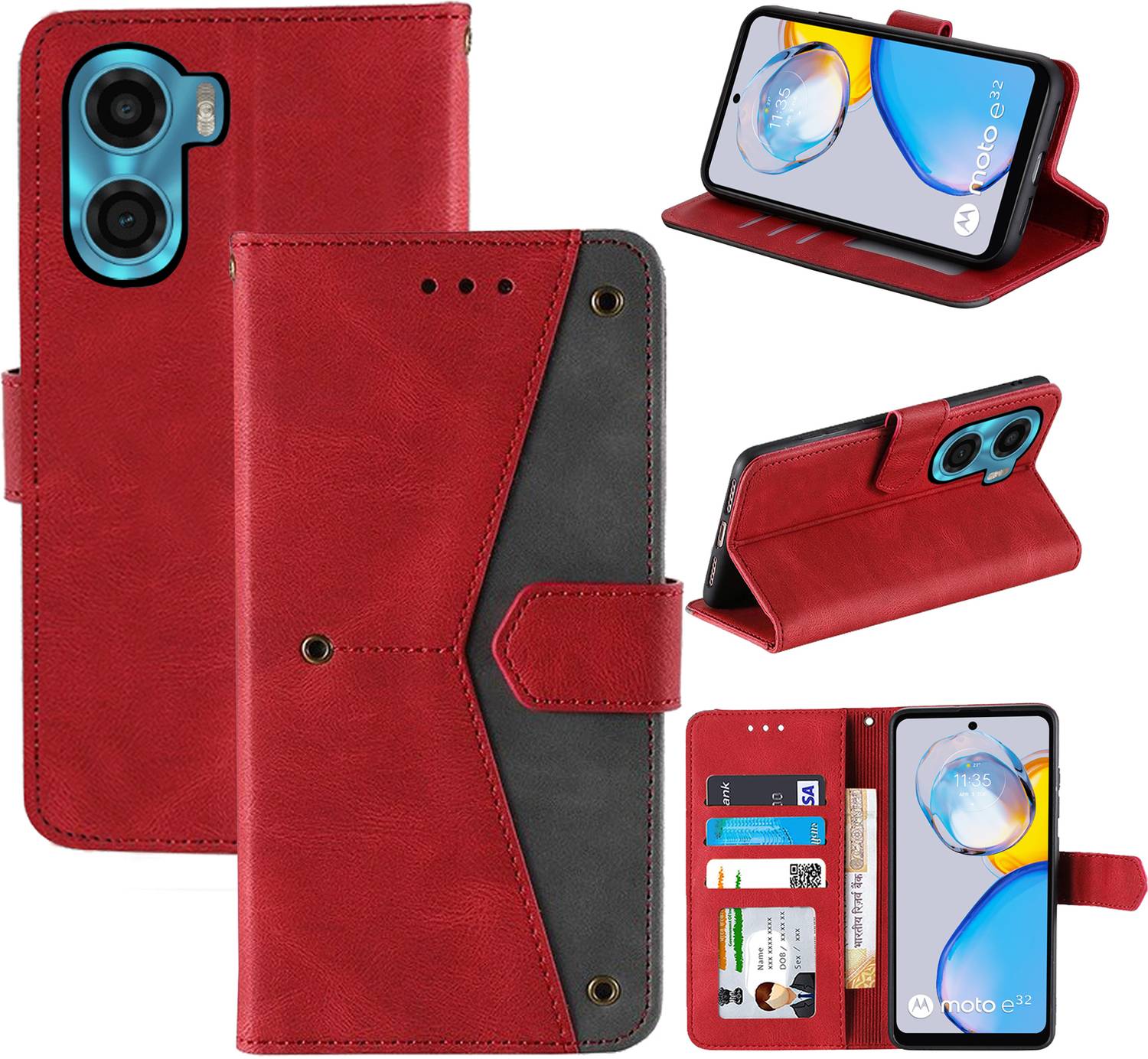 Autofocus Flip Cover for Moto E32