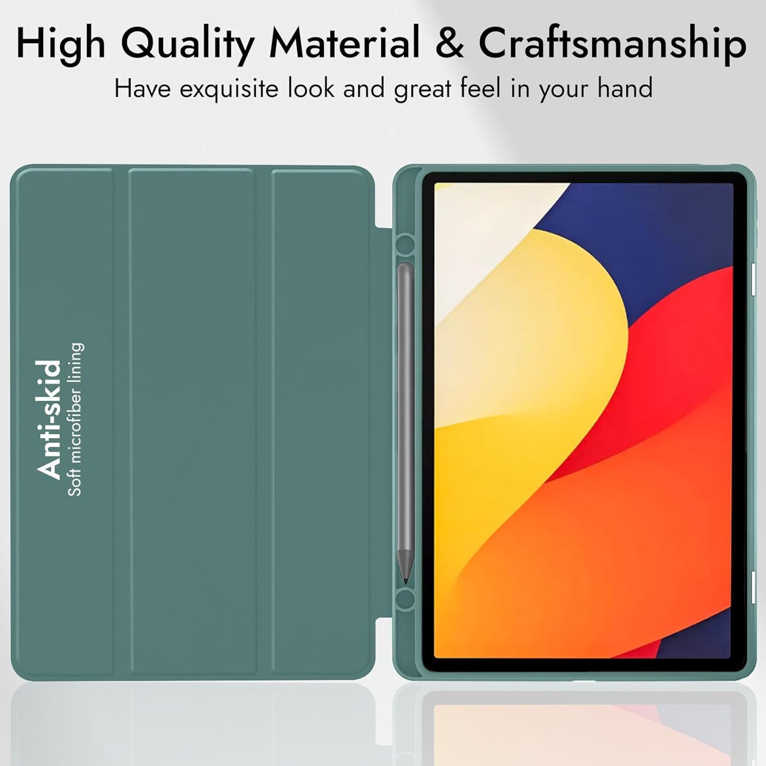 Image of ALMOC Flip Cover for MOTO Pad 60 Pro 12.7 inch (Stylus Holder)