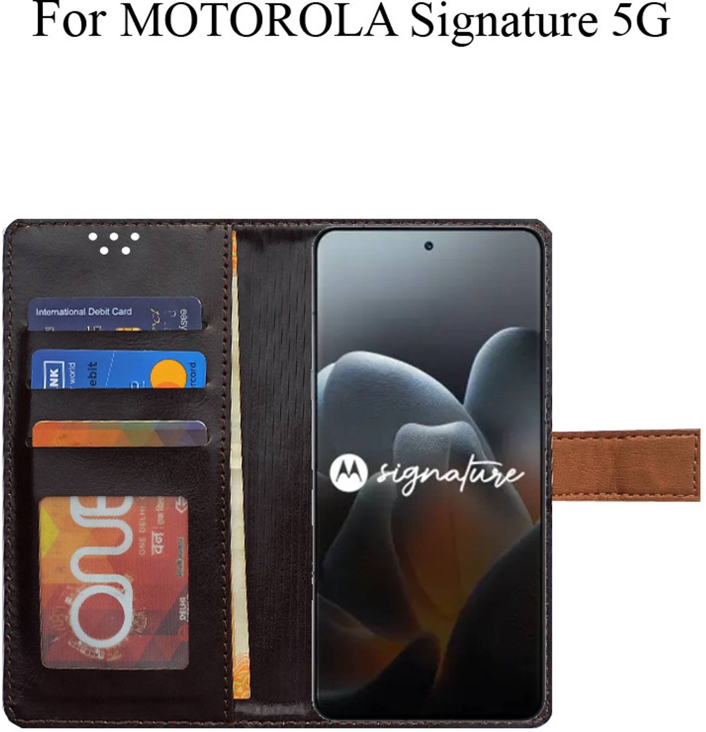 MYSHANZ Flip Cover for Motorola Signature ( XT2603-2 ) - MYSHANZ