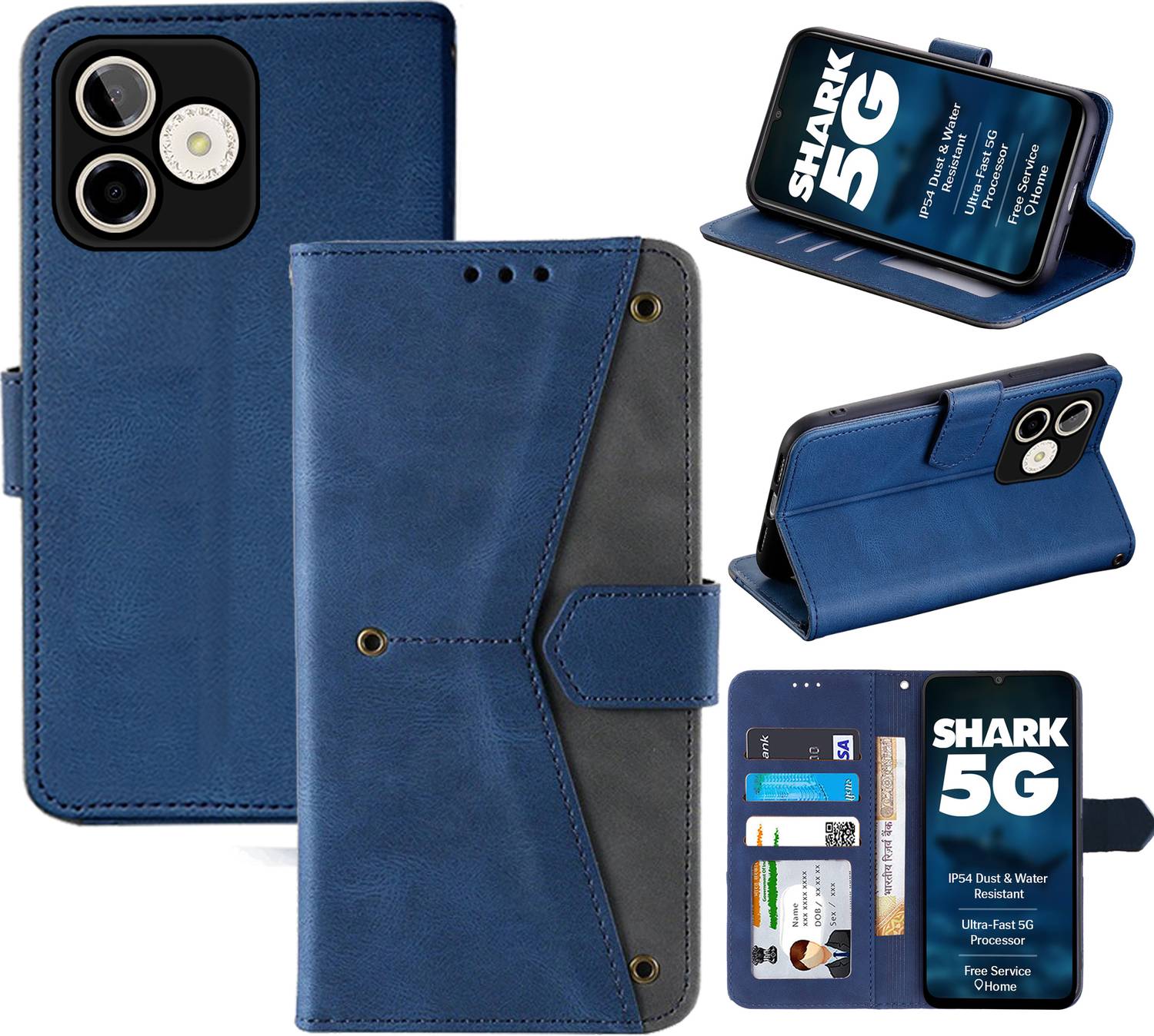 Autofocus Flip Cover for Lava Shark 5G