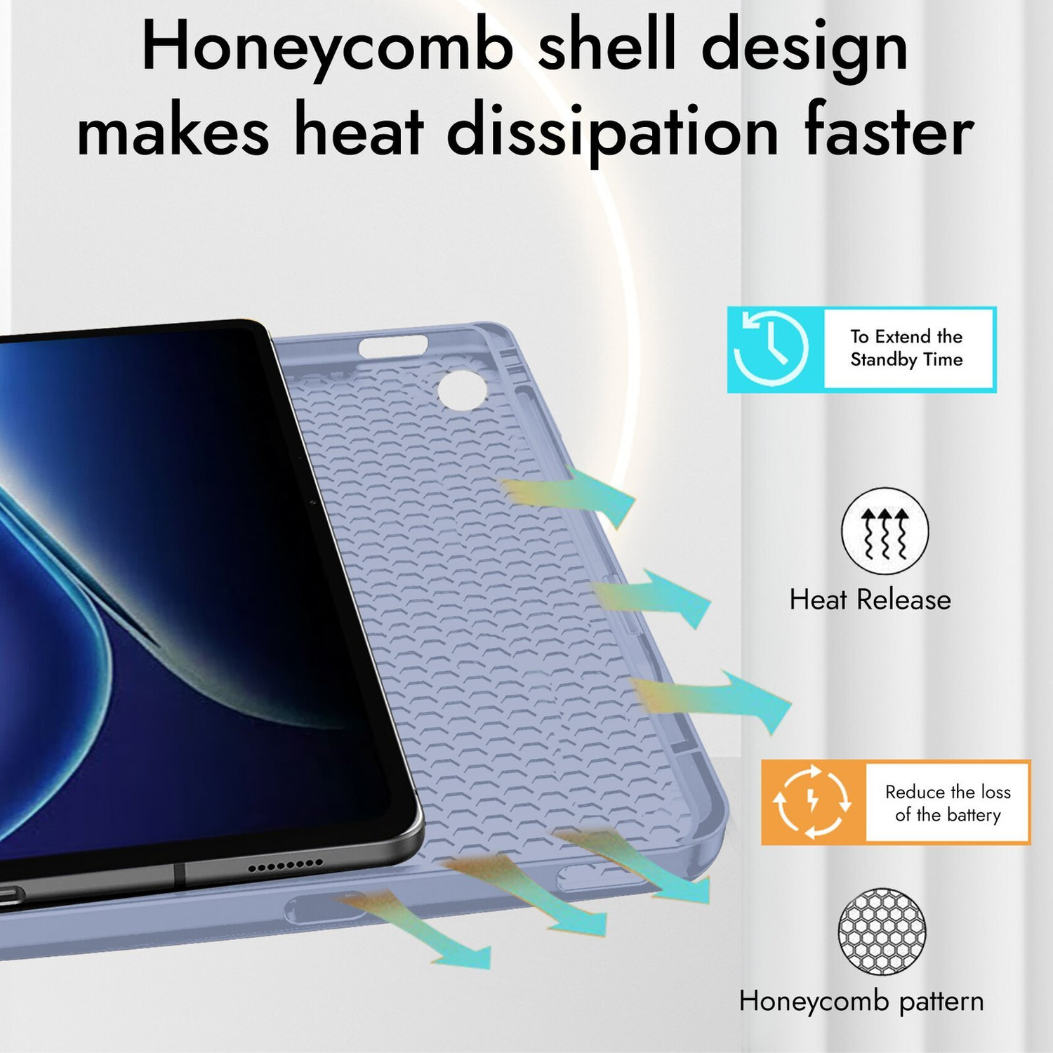 Image of ROBUSTRION Flip Cover for OnePlus Pad Go 2 12.1 inch