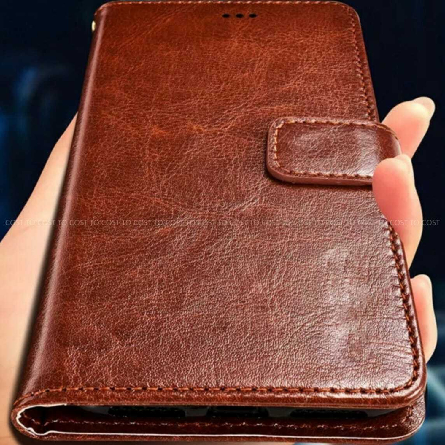 Image of COST TO COST Flip Cover for Asus Zenfone Max M2 Pro Leather Flip Cover, Zenfone Max Pro M2 X01BDA, ZB631KL
