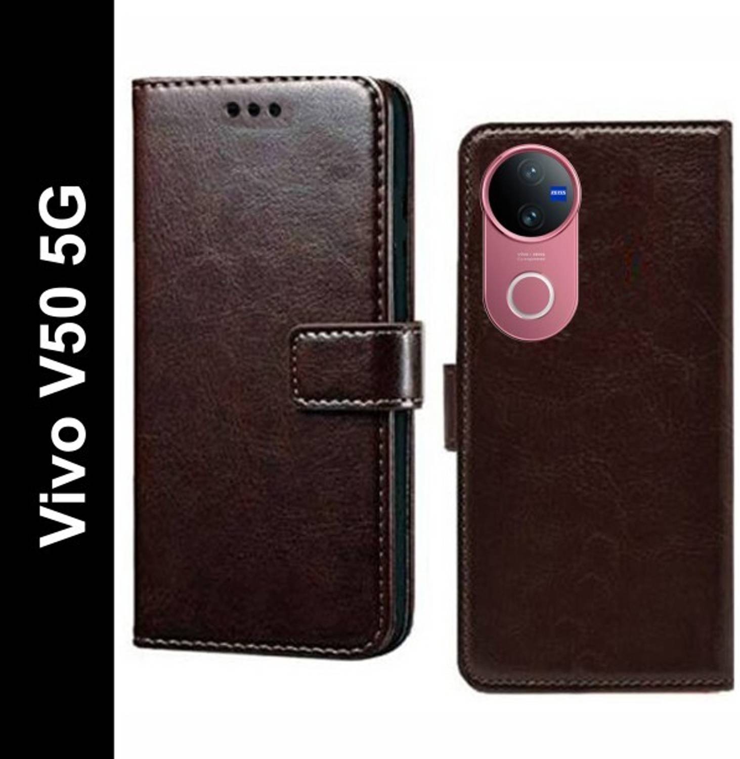 Aarnov Flip Cover for vivo V50 5G