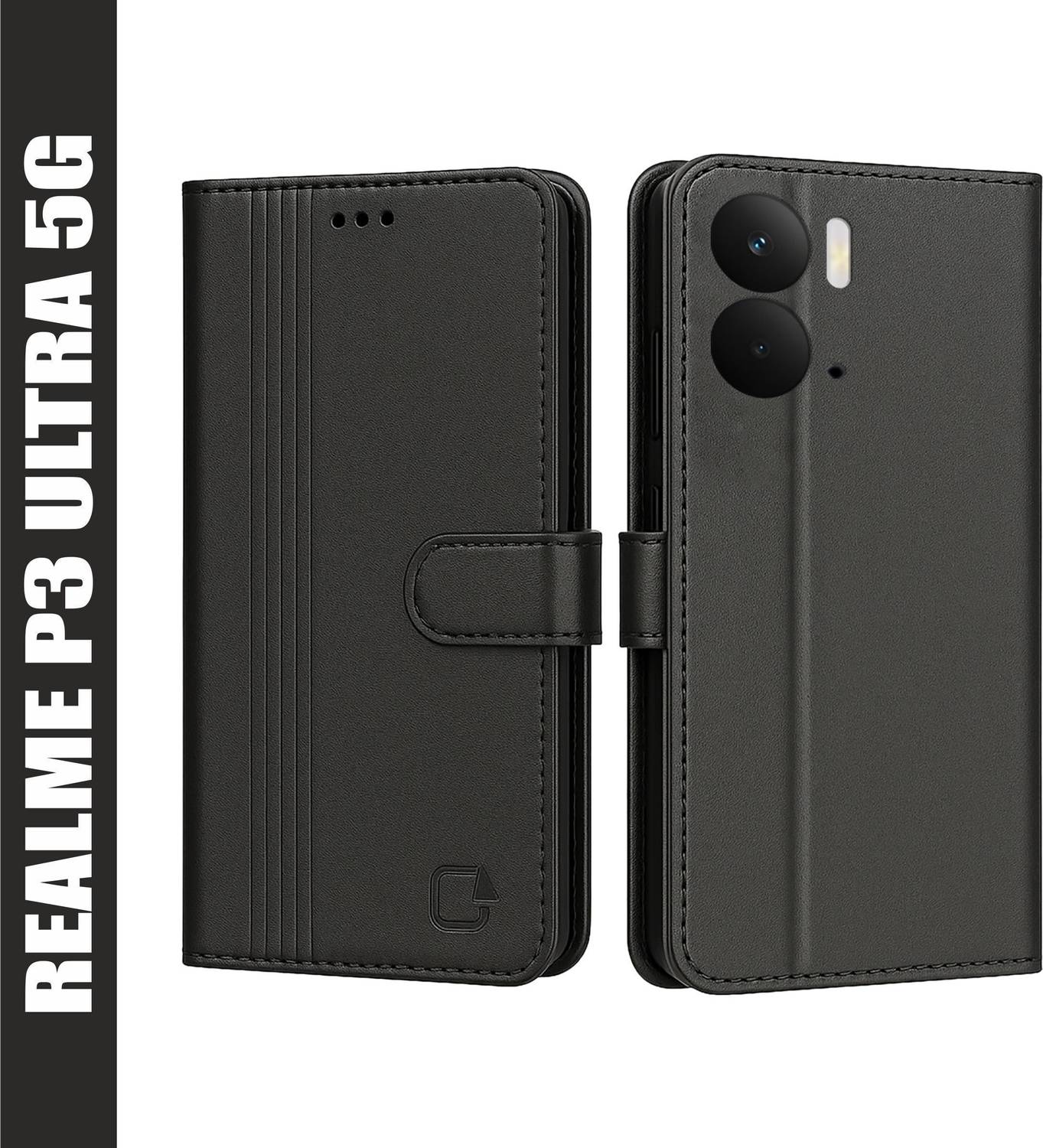 AIBEX Flip Cover for Realme P3 Ultra 5G|Inbuilt Wallet & Card Slots|Premium Leather Magnetic Case