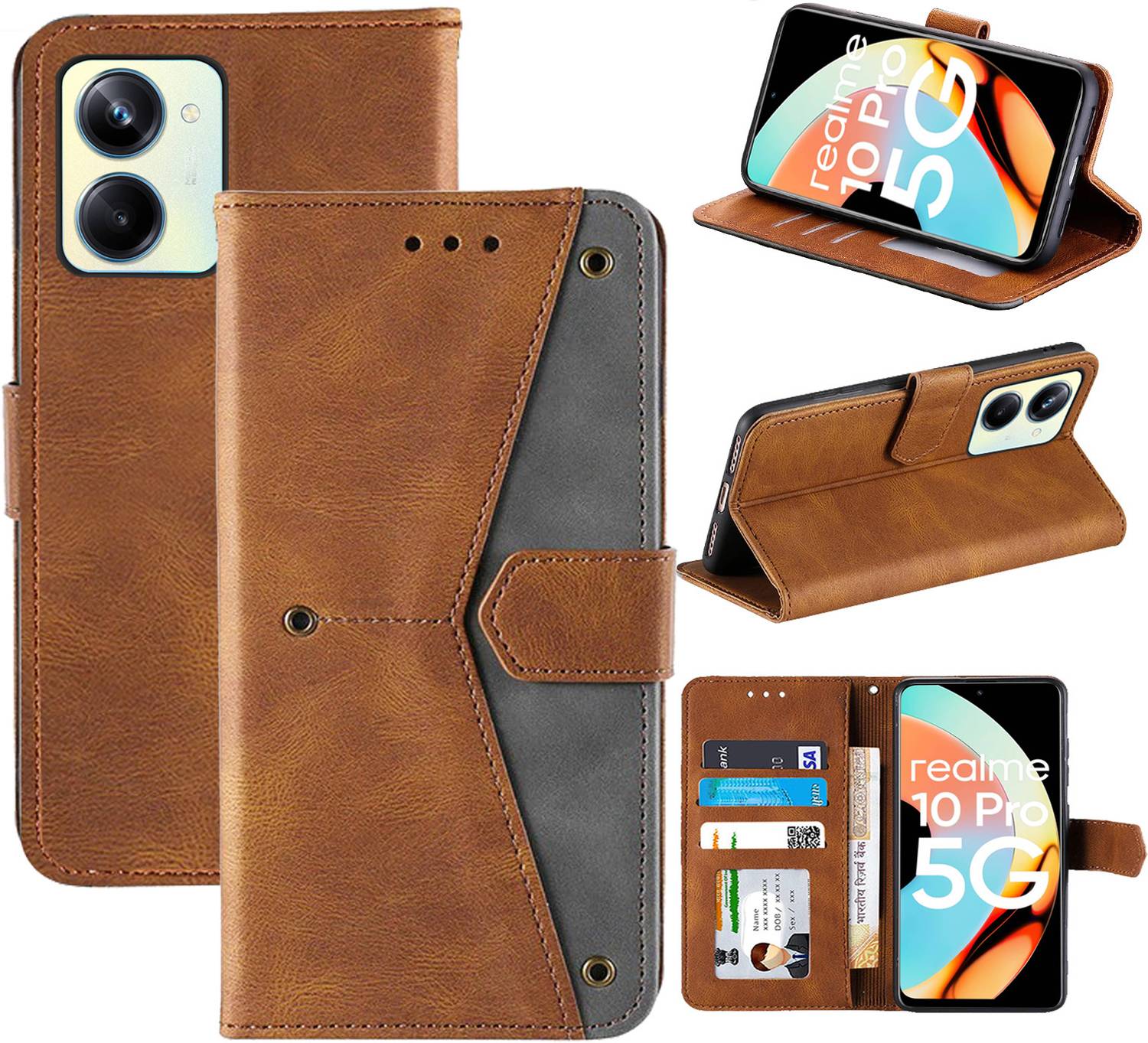 Autofocus Flip Cover for realme 10 Pro 5G