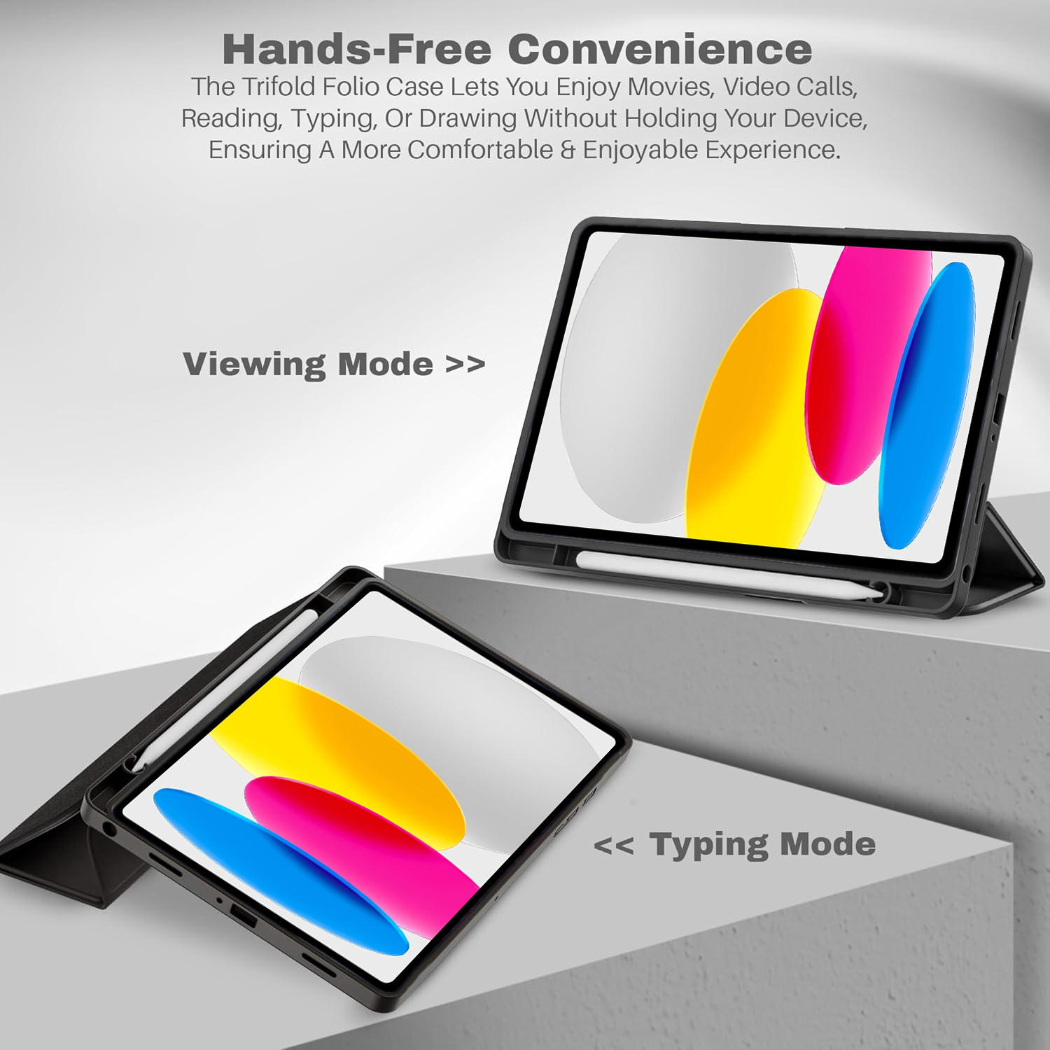 Image of BLACK LOVIES Flip Cover for iPad A16, iPad 11th Generation 11 Inch