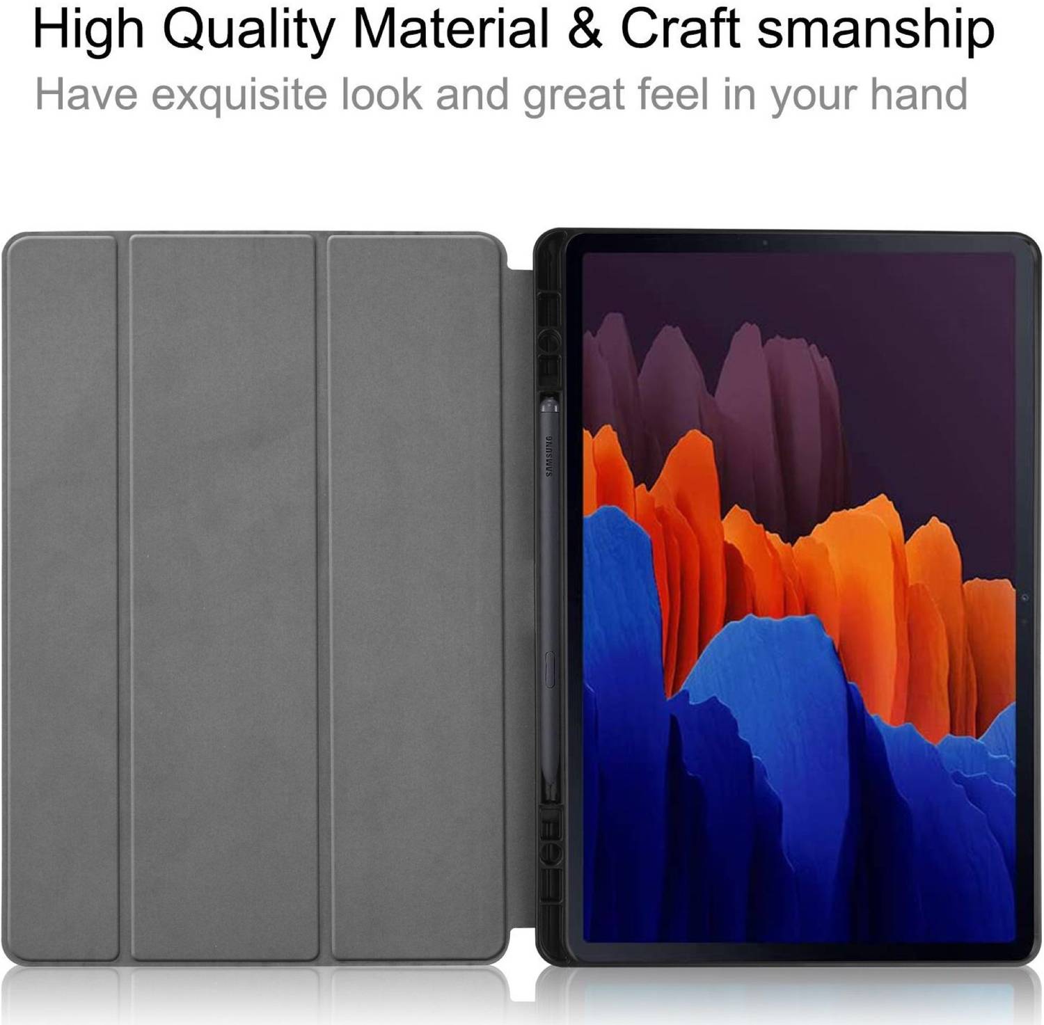 Fashion Flip Cover for Samsung Galaxy Tab S9 FE 10.9 Inch