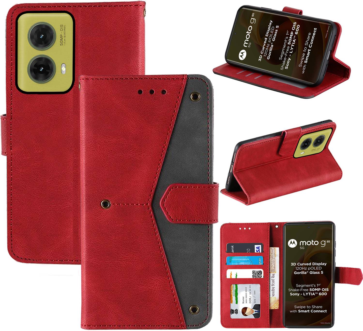 Autofocus Flip Cover for MOTOROLA G85 5G