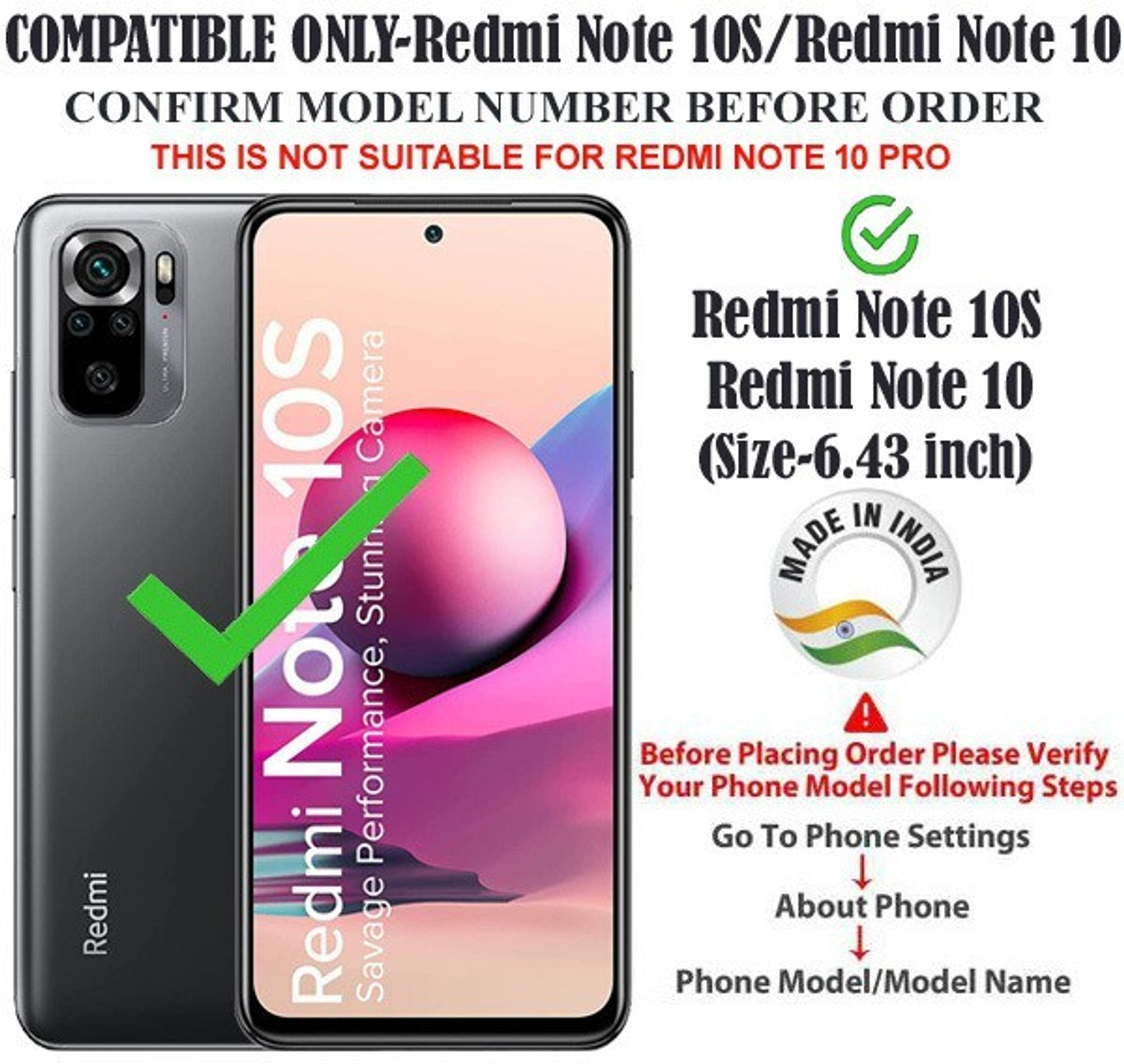 Image of Flocculent Flip Cover for Redmi Note 10S, Redmi Note 11SE, Redmi Note 10