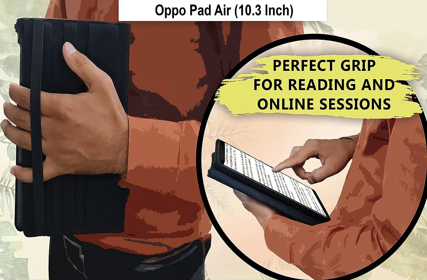 Image of Bigil Back Cover for Oppo Pad Air (10.36inch), Premium Ultra clear for 100% transparency