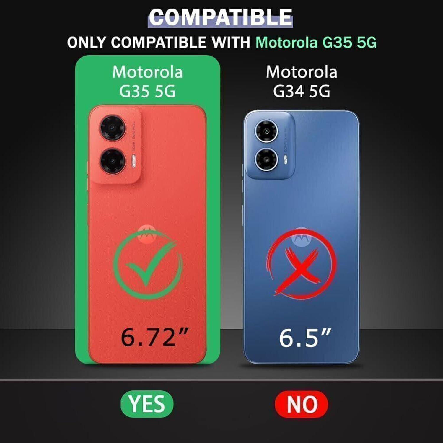 Image of AIBEX Flip Cover for Motorola G35 5G|Premium Leather Finish|Magnetic Closure|Kickstand Feature