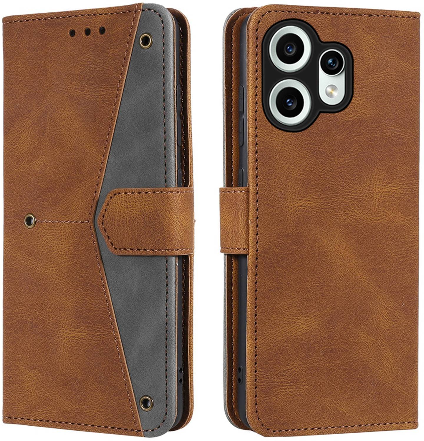 HAOYE Cover Portafoglio Per Nothing CMF Phone 2 Pro – Con Slot Carte, RFID E Stand, Viola