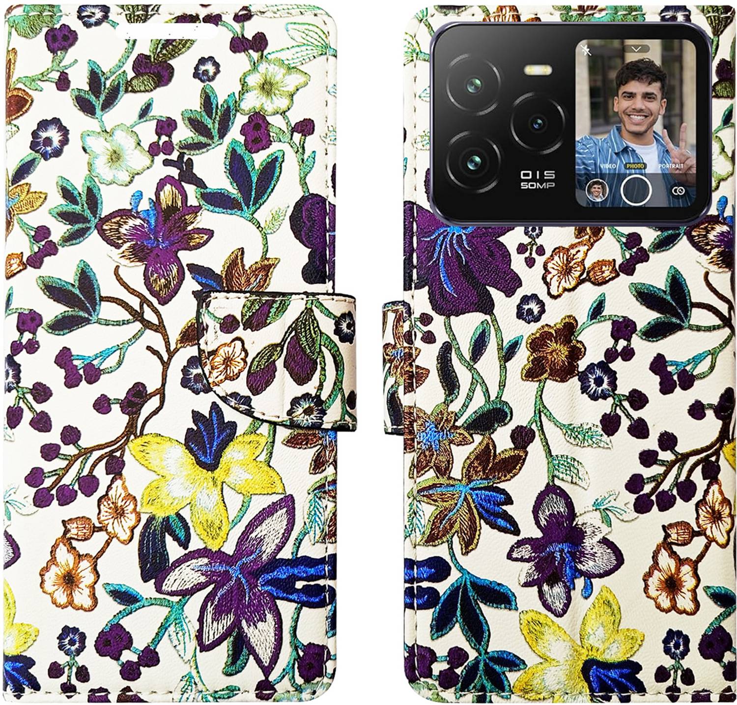 AD Enterprises Flip Cover for Lava Agni 3 5G