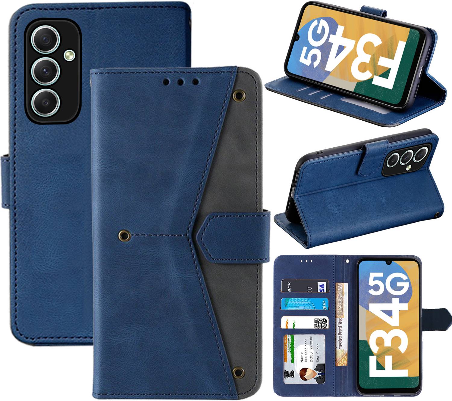 Autofocus Flip Cover for Samsung Galaxy F34 5G