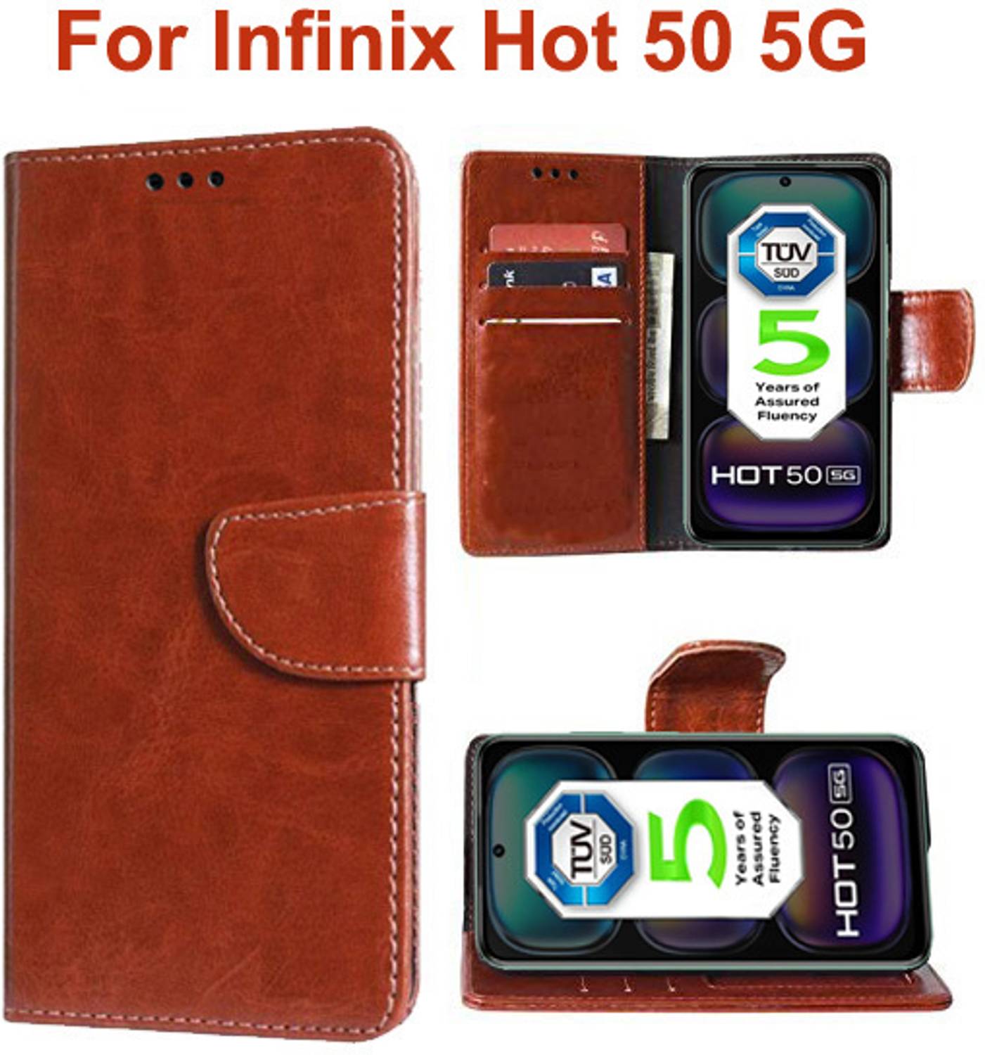 Carnage Flip Cover for Infinix Hot 50 5G