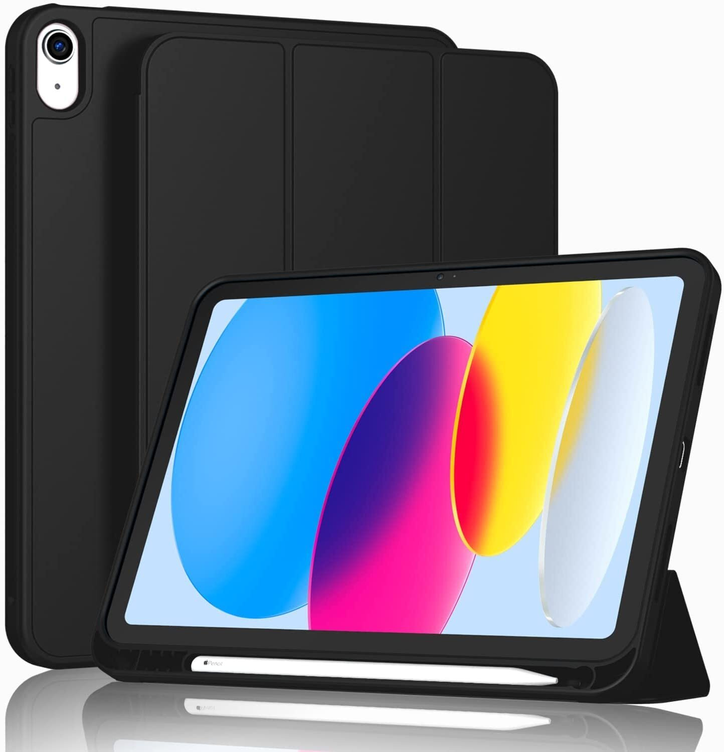 Image of Proelite Flip Cover for iPad (A16) 11th /10th Gen (2025 /2022) [Auto Sleep /Wake Cover] [Soft Flexible Case]