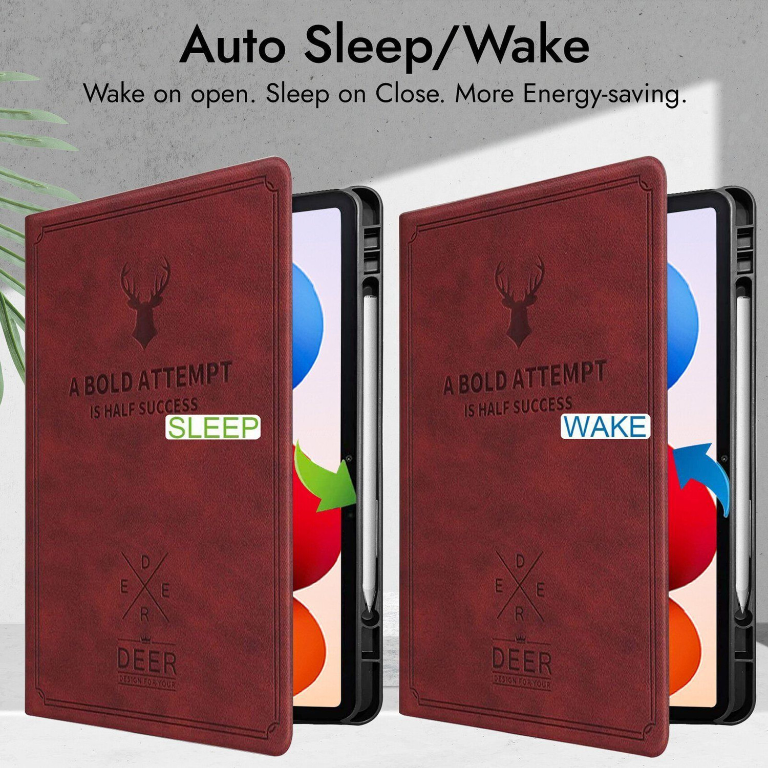 Image of ROBUSTRION Flip Cover for Redmi Pad 2 Pro 12.1 inch, Redmi Pad 2 Pro 5G 12.1 inch