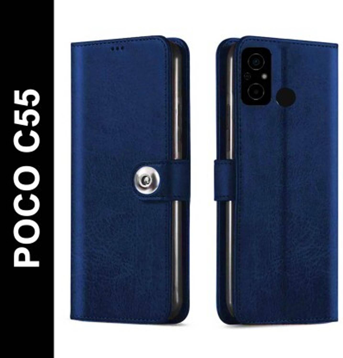 Aarnov Flip Cover for POCO C55