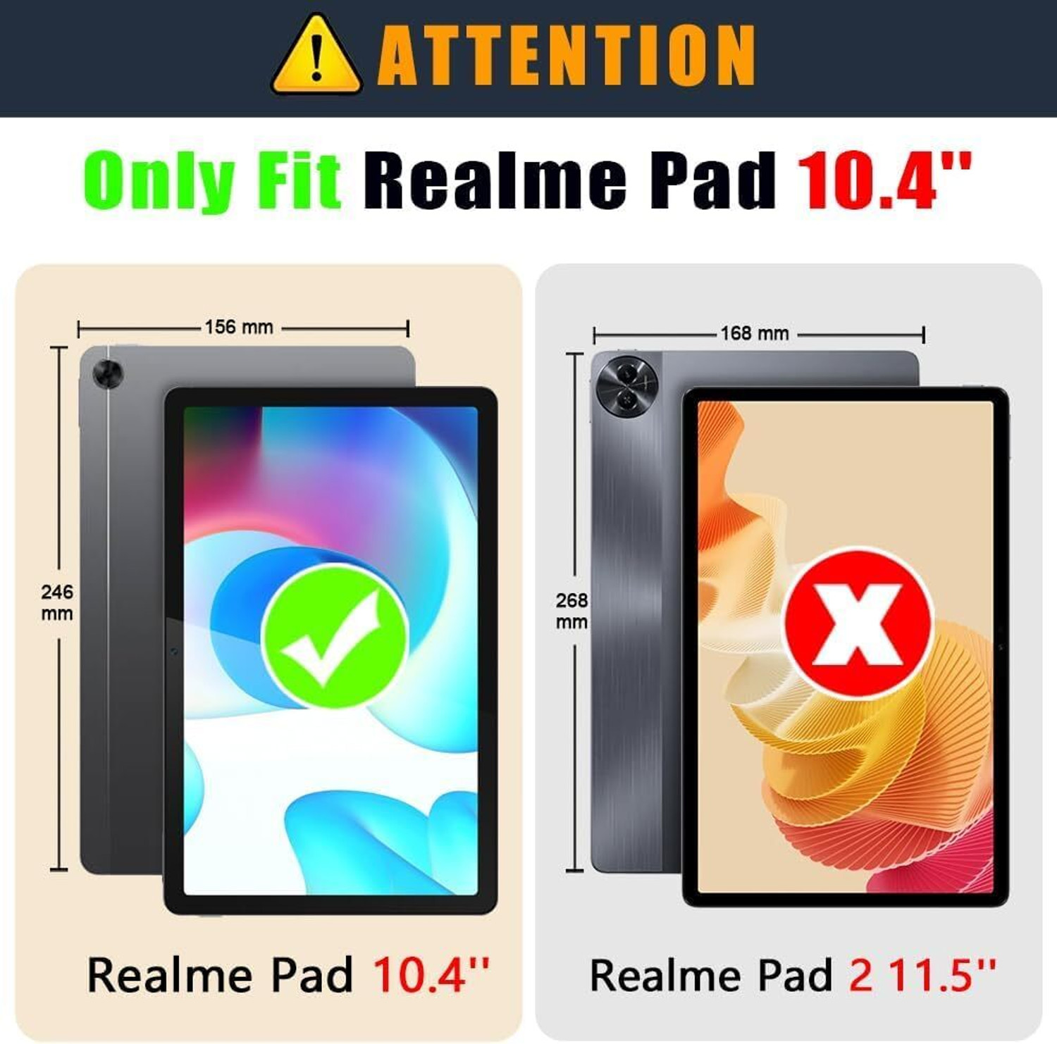Image of COVERHUB Flip Cover for Realme Pad 10.4 inch (Stylus Holder)